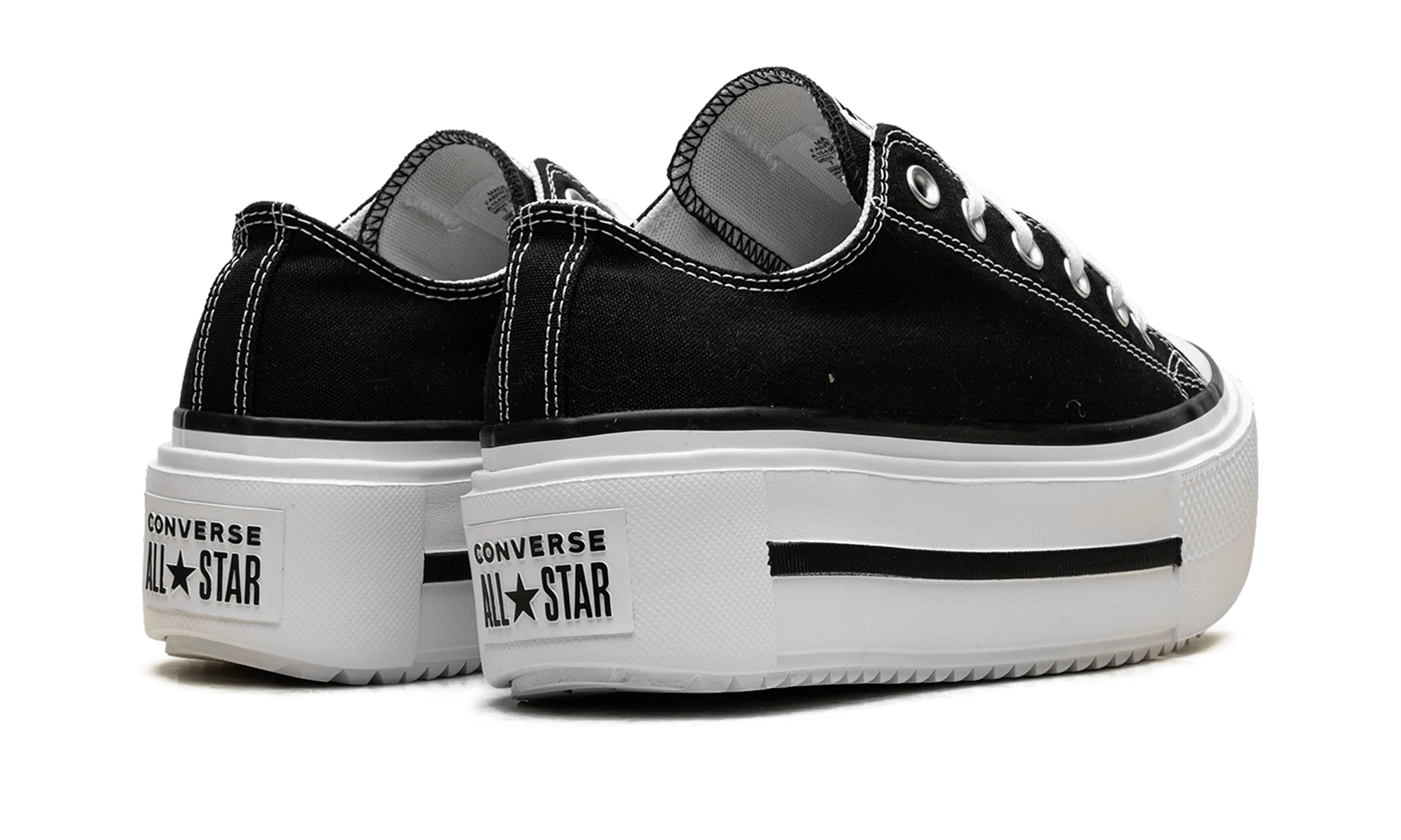 Chuck Taylor All Star Lift Double Stack Low "Black White" A15490C - Image 3