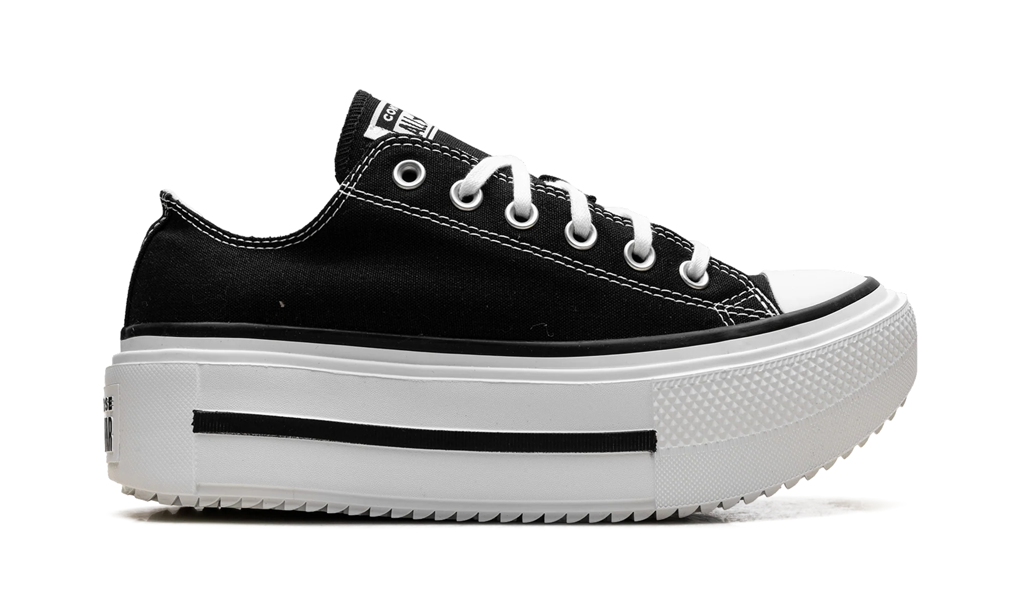 Chuck Taylor All Star Lift Double Stack Low "Black White" A15490C - Image 6