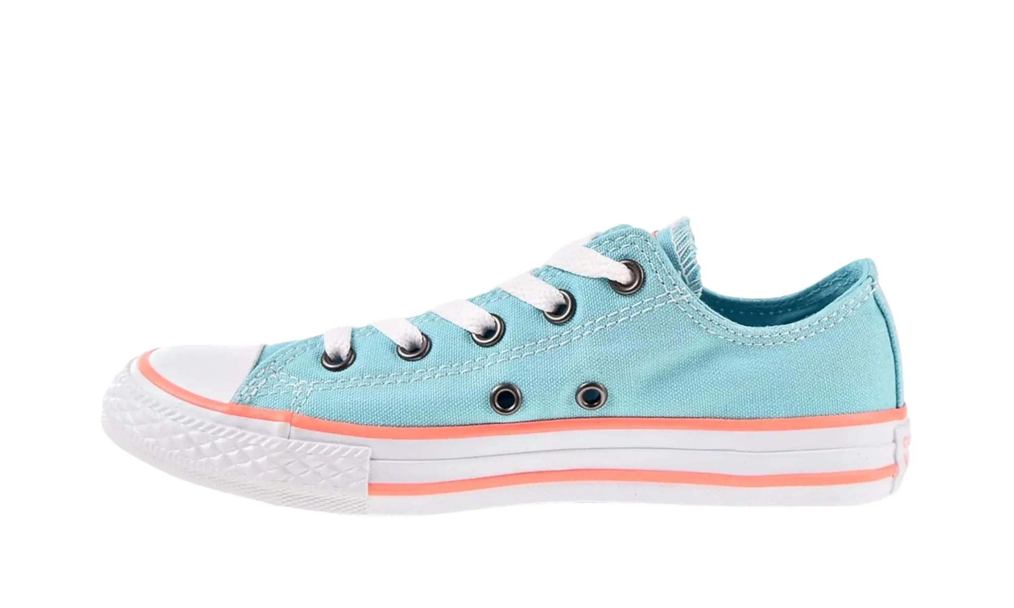 Chuck Taylor All Star Ox PS "Bleached Aqua / Crimson Pulse" 660732F
