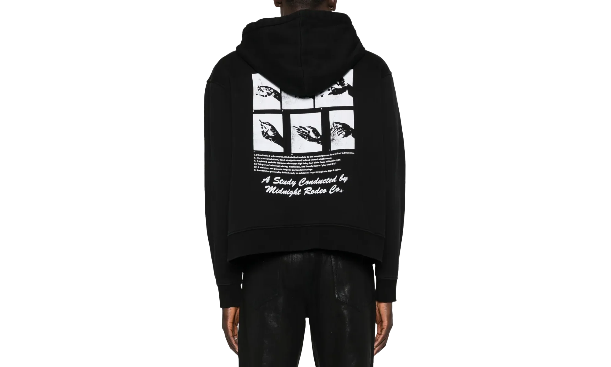 Cigarette Psychology Hoodie "Black" MRT54 - Image 2