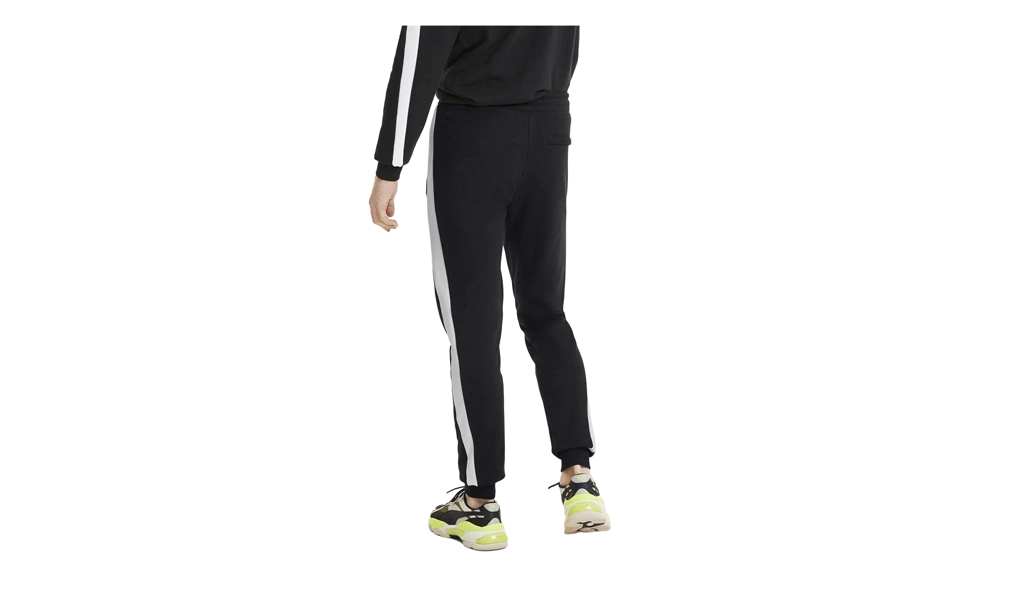 Classic Avenir Graphic Sweatpants "Puma Black" 597048 01 - Image 2