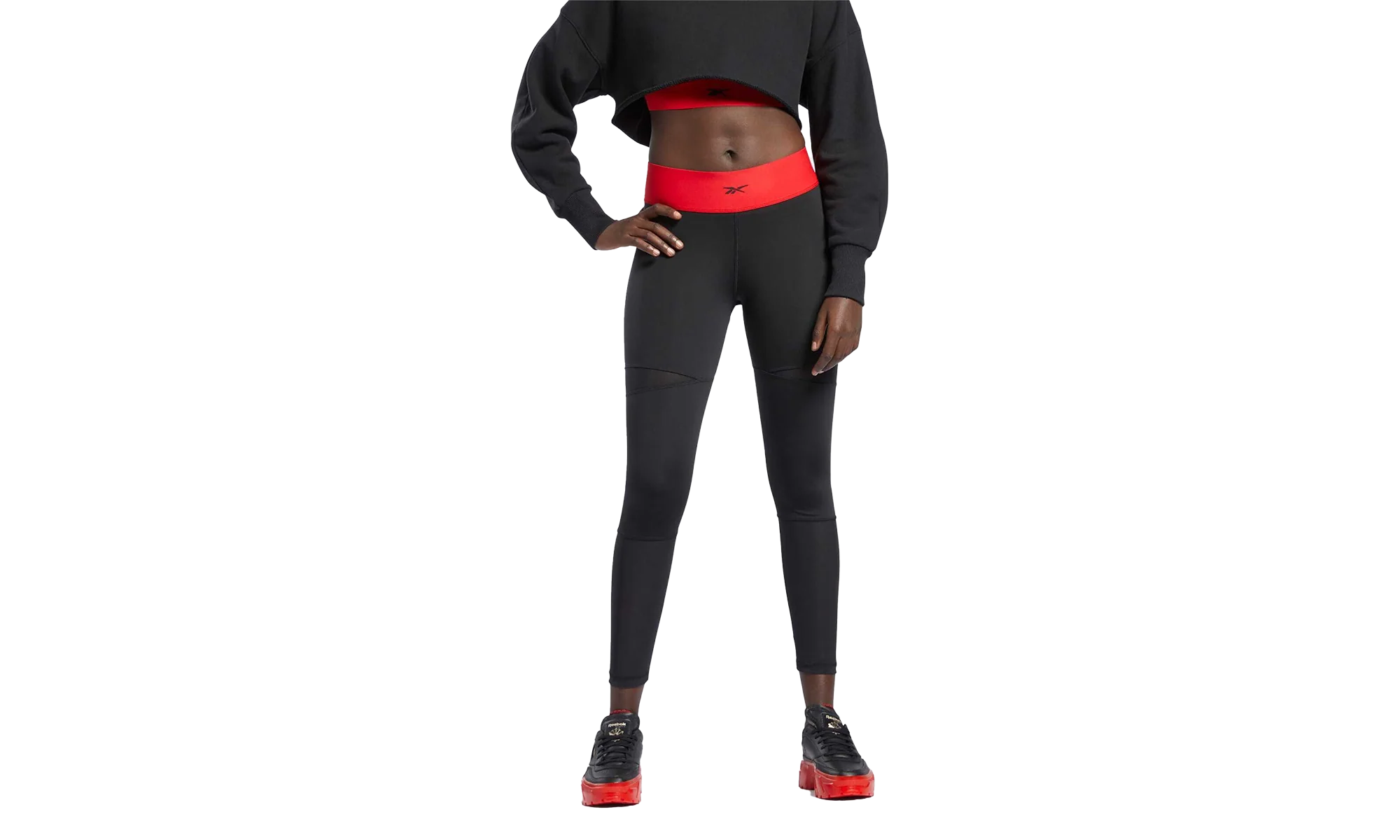 Classic Cardi B 7/8 Tights WMNS "Black" H48414