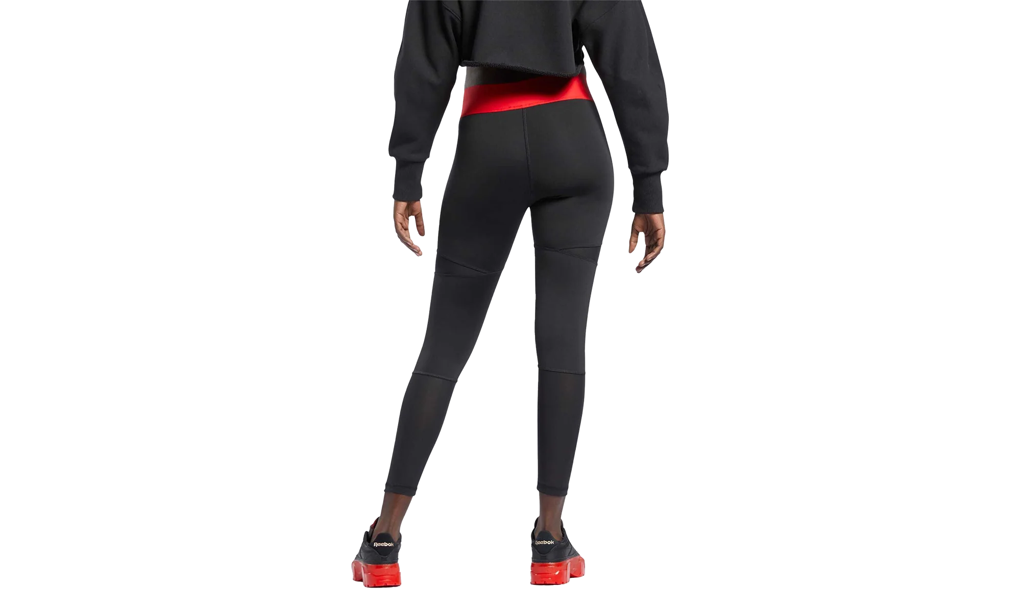 Classic Cardi B 7/8 Tights WMNS "Black" H48414 - Image 2