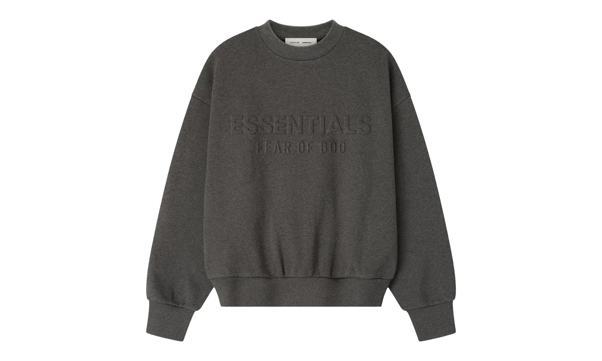 CLASSIC CREWNECK SWEATSHIRT "CHARCOAL HEATHER" 192HO256551F