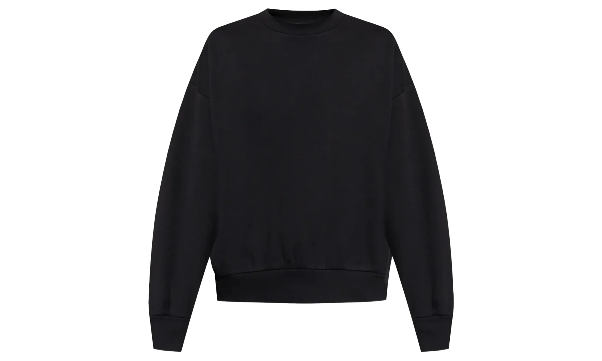 Classic Crewneck Sweatshirt "Jet Black" 192SP252040F