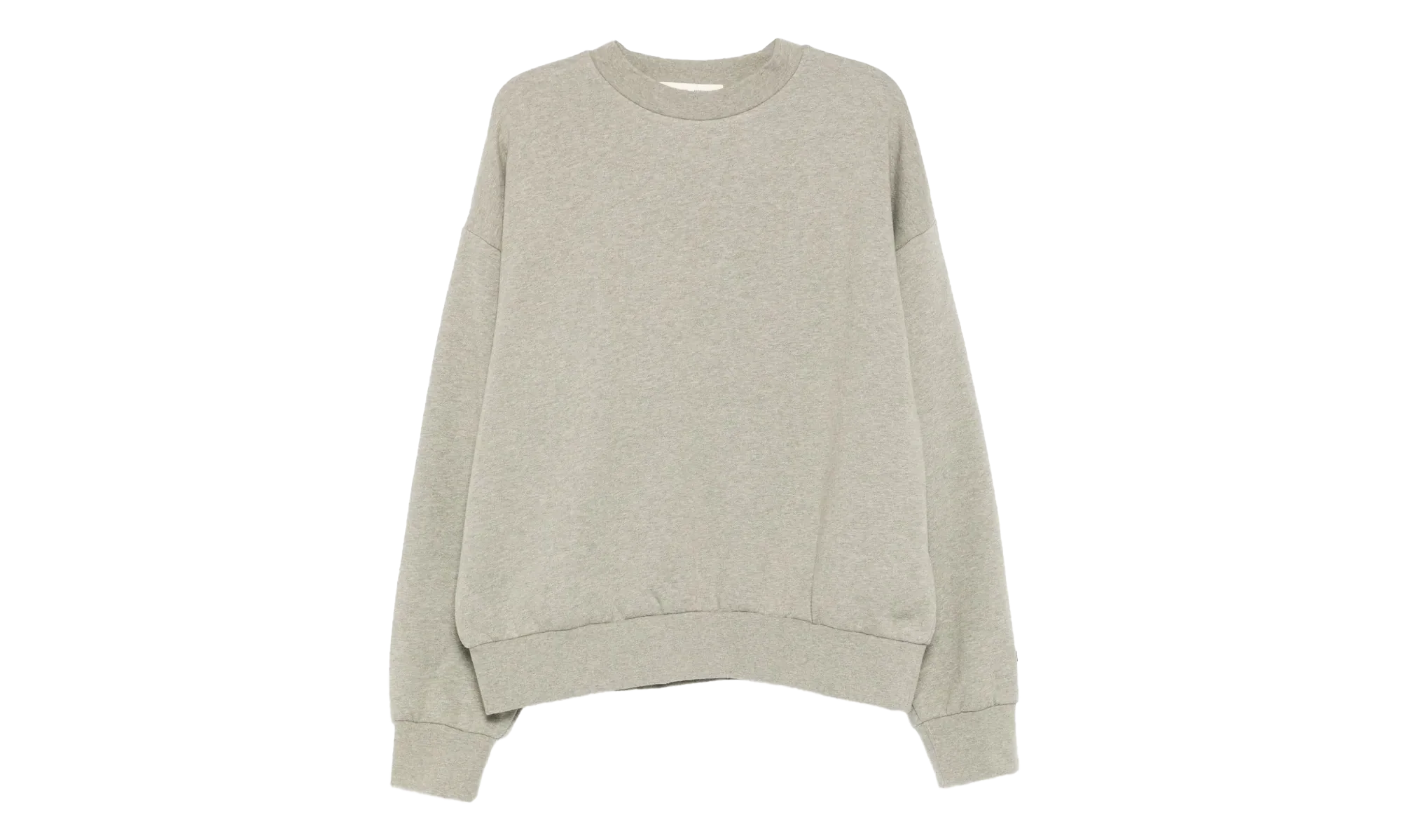 Classic Fit Fleece Crewneck 192SP252045F "Concrete Heather" 192SP252045F