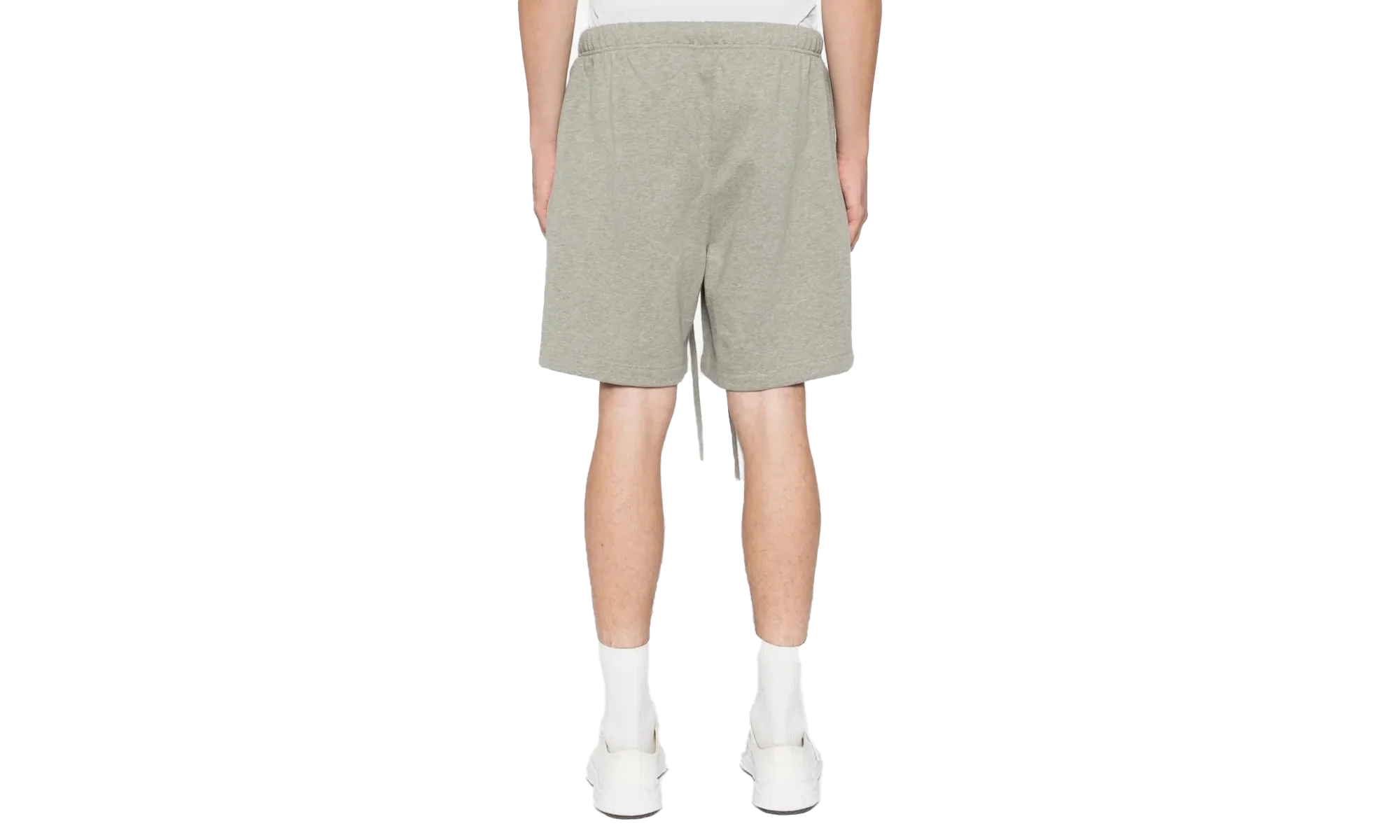 Classic Fleece Sweatshort "Concrete Heather" 160SP252005F - Image 2