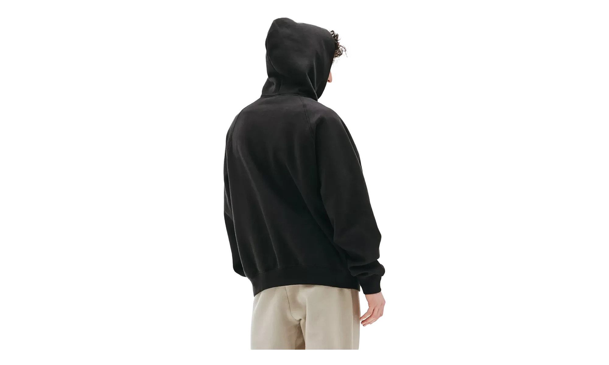 Classic Hoodie "Black" 192SU212070F - Image 2