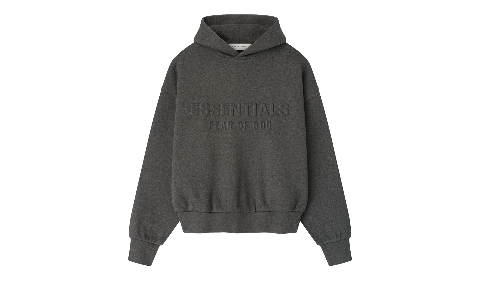 CLASSIC HOODIE "CHARCOAL HEATHER" 192HO256211F