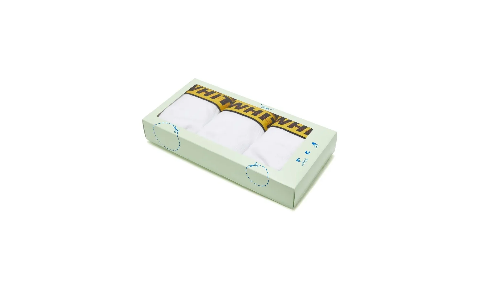 Classic Industrial Boxers (3 Pack) "White / Yellow" OMUA001C99FAB0030118 - Image 2