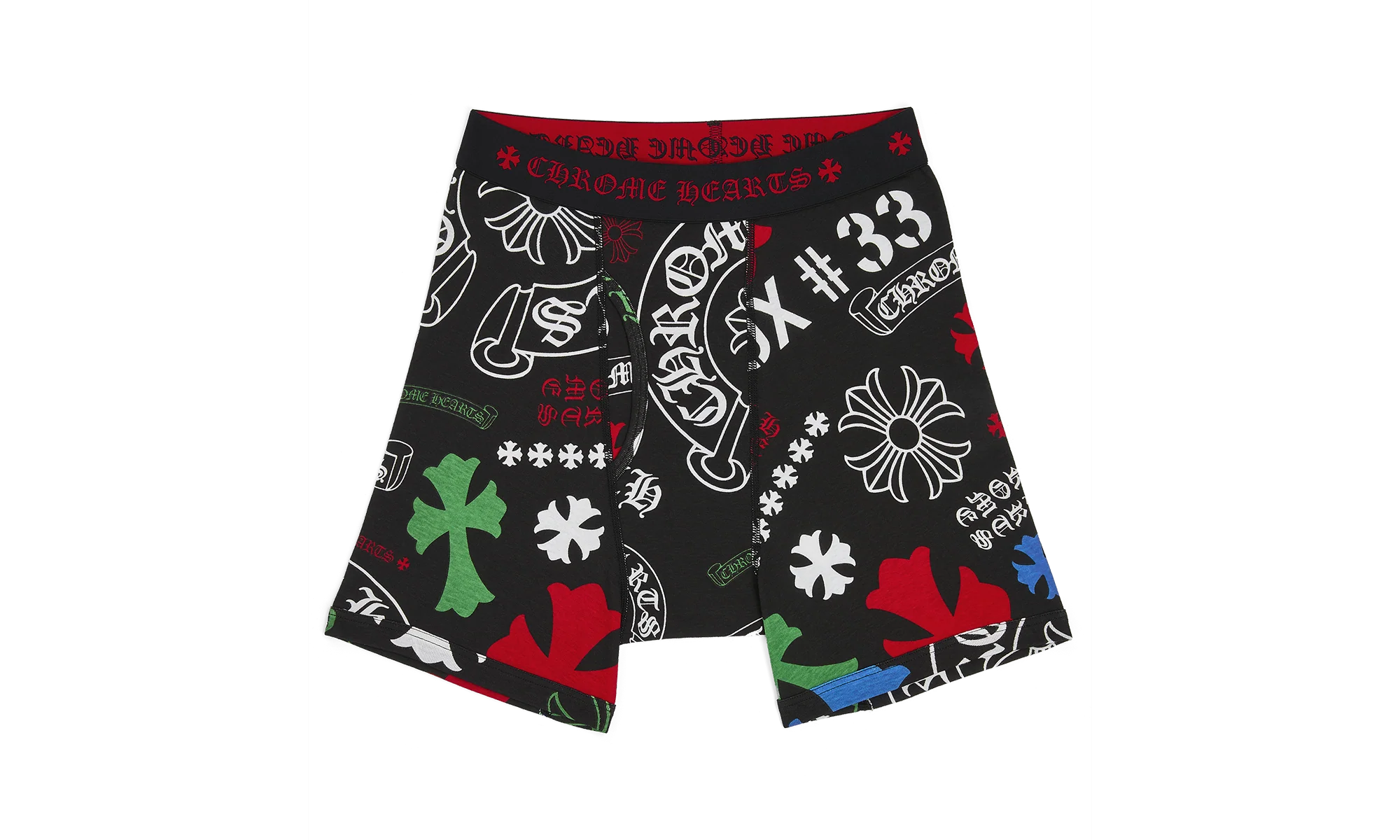 Classic Rib Boxer Brief "Black / Multicolor" CHRM0588