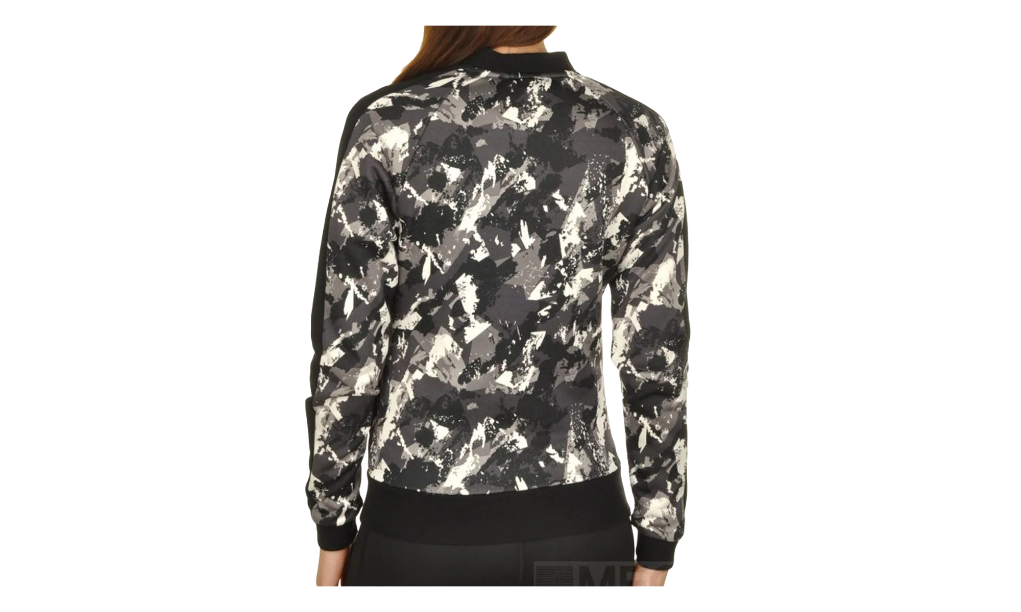 Classics All Over Print Archive T7 Track Jacket WMNS "Black" 573571 01 - Image 2