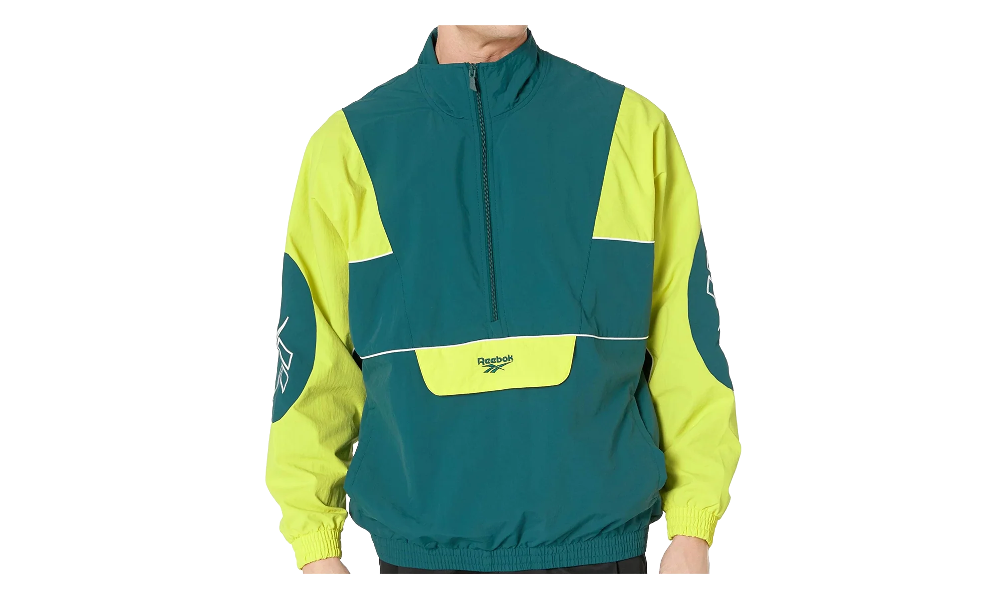 Classics Electrogen Half Zip Anorak "Deep Teal / Hero Yellow" FN2956