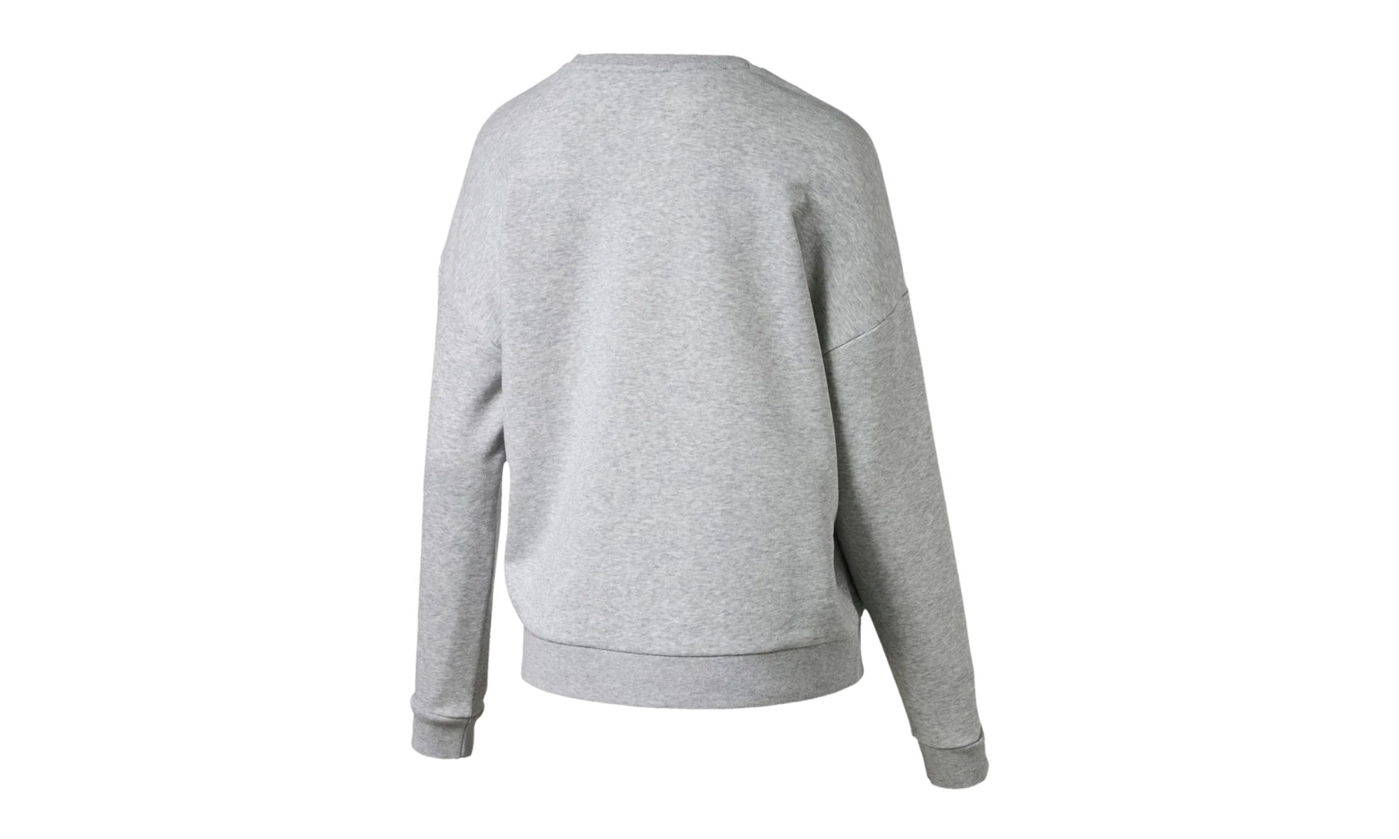 CLASSICS LOGO CREW WMNS "Light Gray Heather" 577952 04 - Image 2