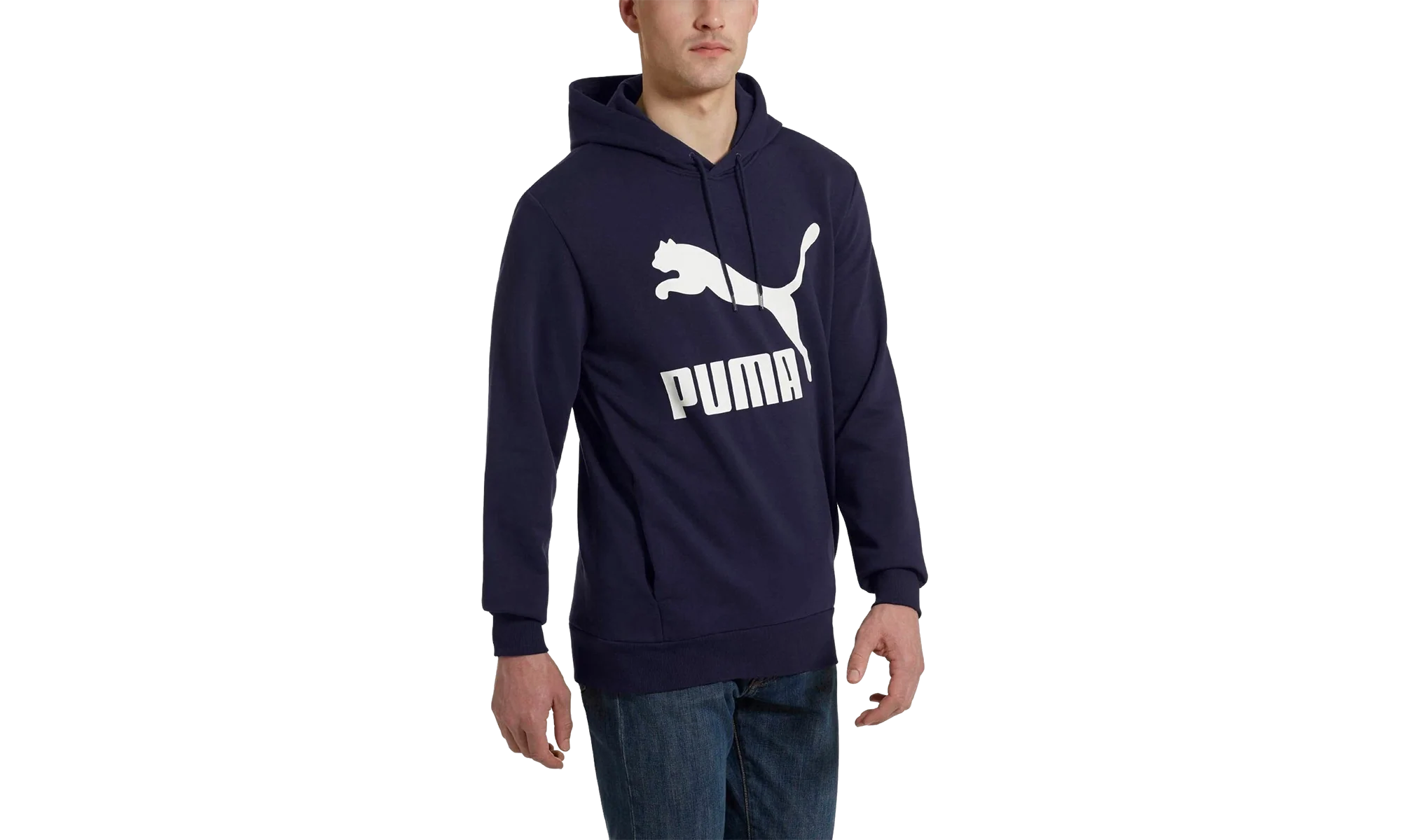 Classics Logo Hoodie "Blue" 578074 06 - Image 2