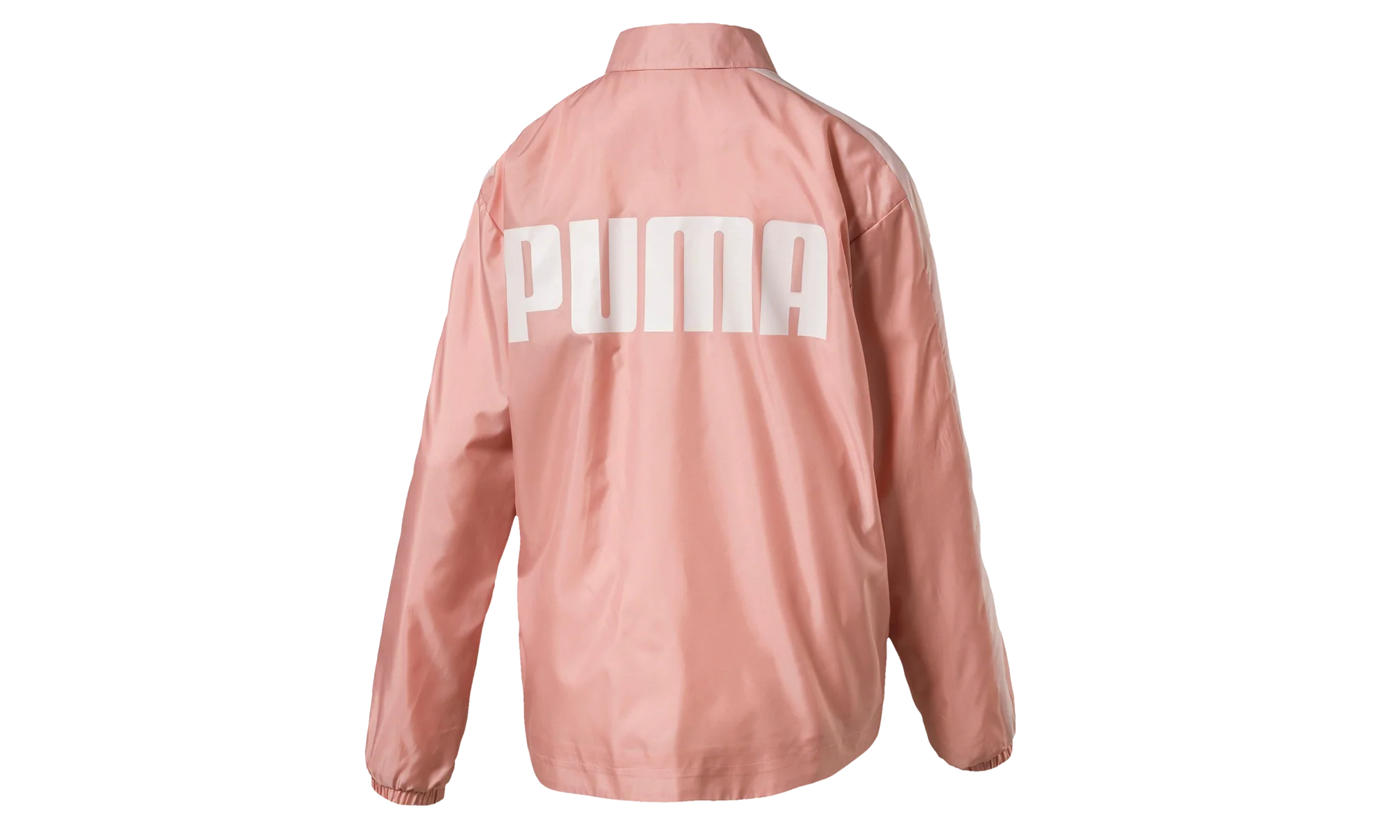 CLASSICS LOGO T7 COACH JACKET WMNS "Peach Beige" 575393 31 - Image 2