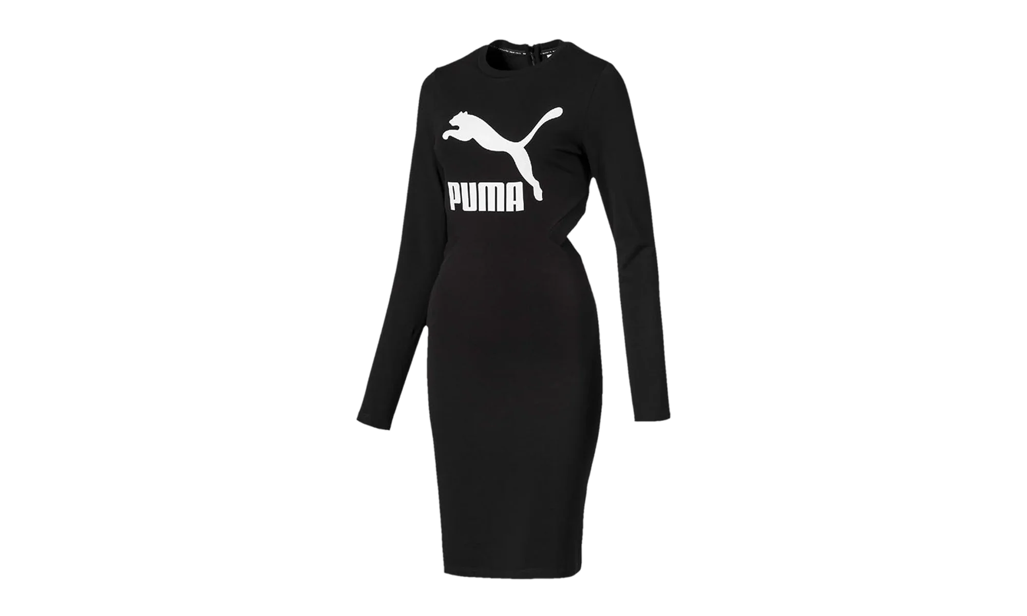 Classics Logo Tight Dress WMNS "Cotton Black" 578057 01