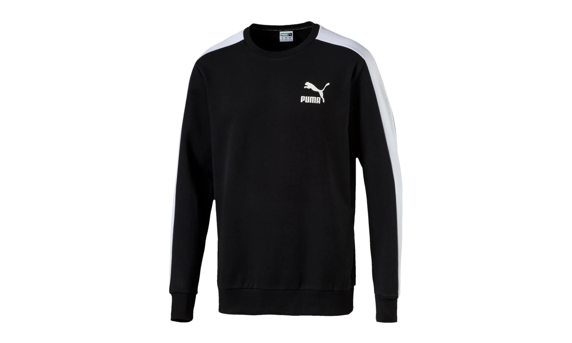 CLASSICS T7 LOGO CREWNECK SWEATSHIRT "Puma Black" 576334 01