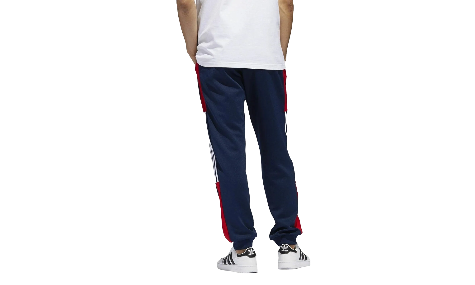 Classics Track Pants "Collegiate Navy / Scarlet" GD2066 - Image 2