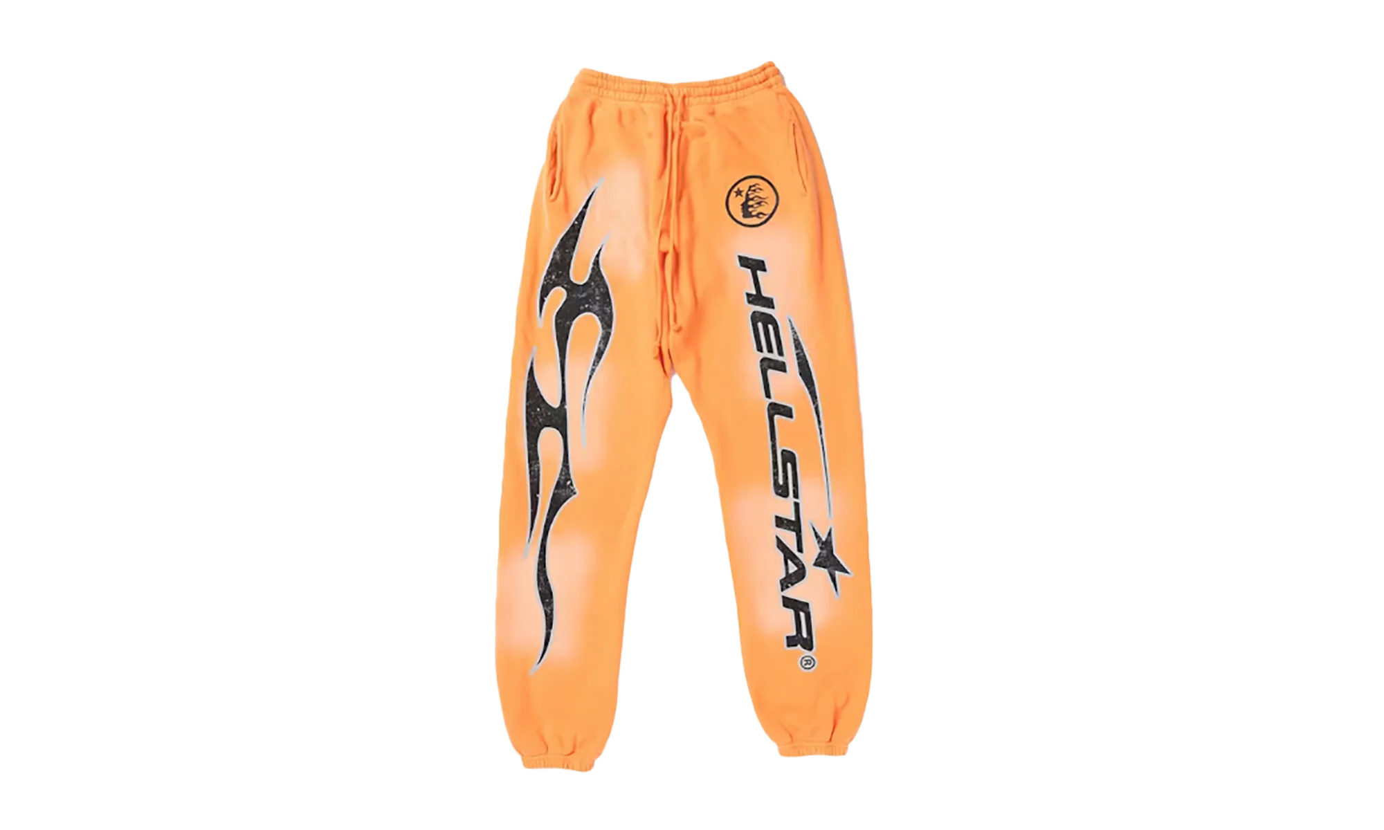 Closed Elastic Bottom Sweatpants "Fire Orange" HSR086