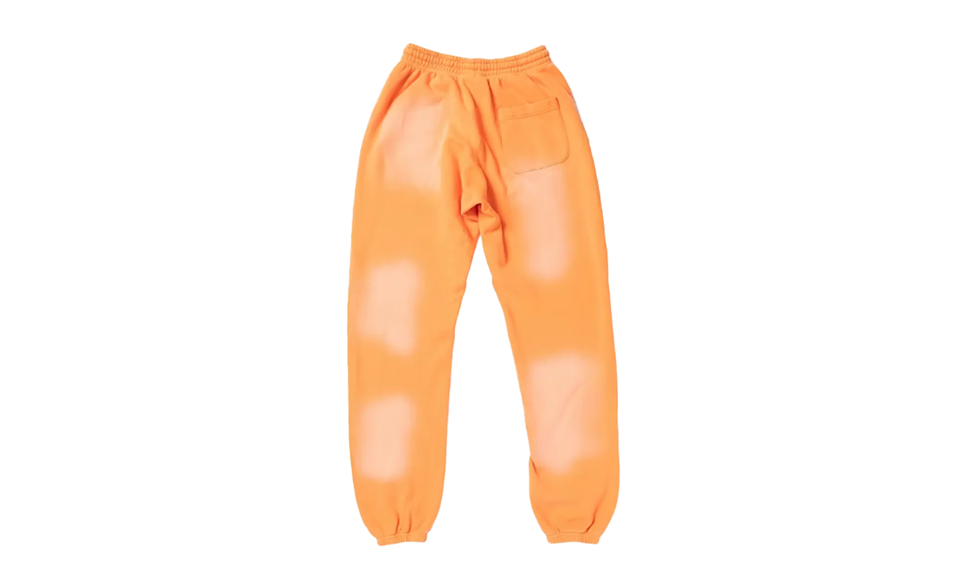 Closed Elastic Bottom Sweatpants "Fire Orange" HSR086 - Image 2