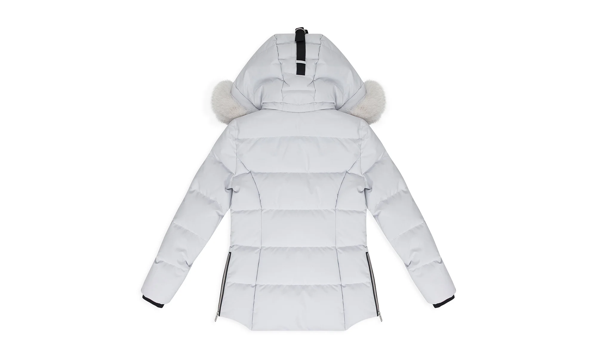 Cloud 3Q F Puffer Jacket Wmns "Grey Fur" MSK WOTW 0001 - Image 2