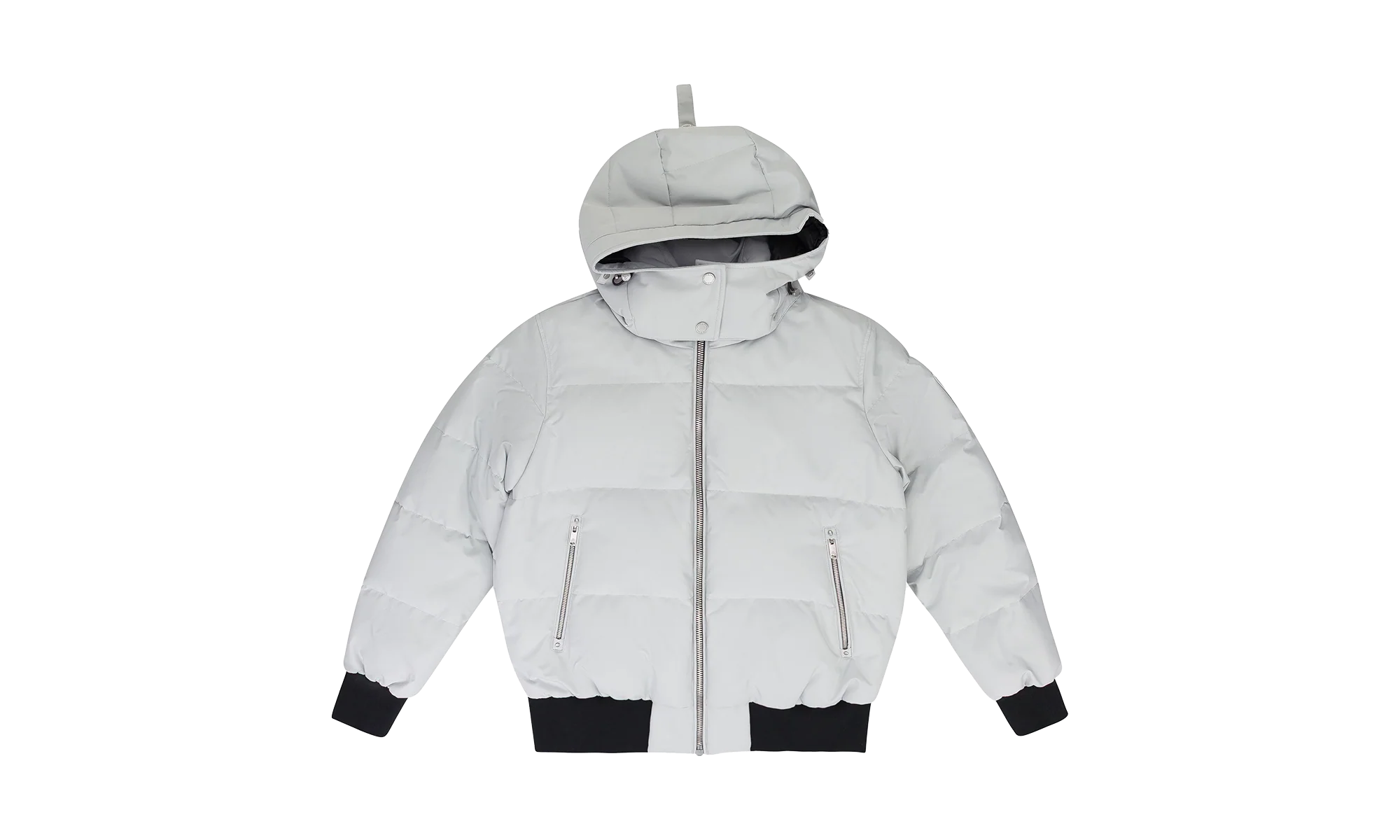 CLOUD BOMBER SHEARLING PUFFER JACKET "Grey" M34LB017S