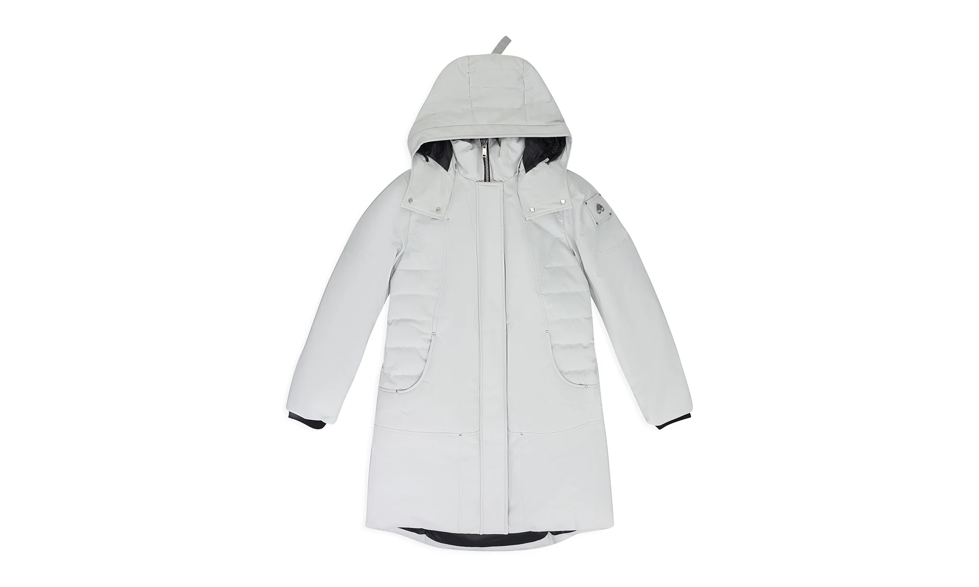 Cloud Sherling Trim Parka Jacket WMNS "Grey" MSK WOTW 0006