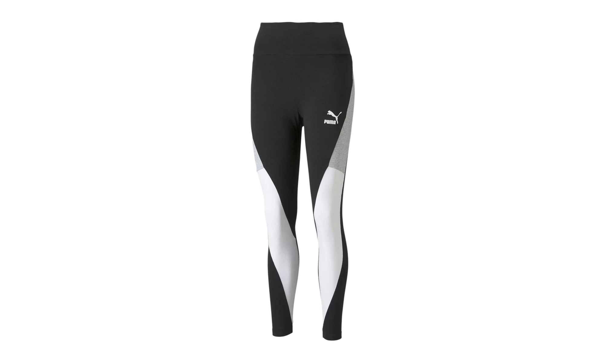 CLSX High Waist Leggings WMNS "Cotton Black / White" 533295 01