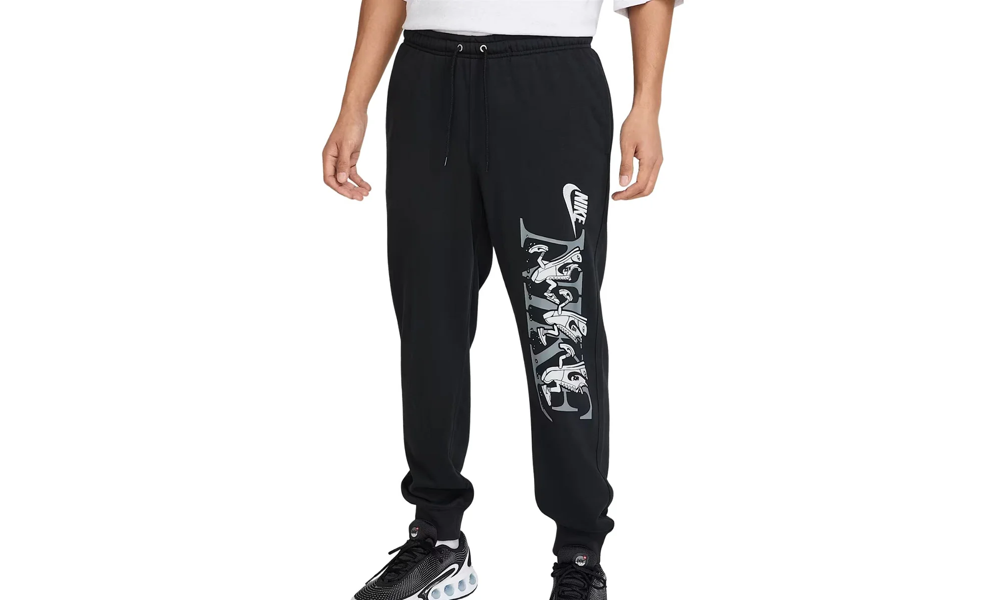 Club Men’s French Terry Jogger "Black / Photon Dust" HJ2216 010
