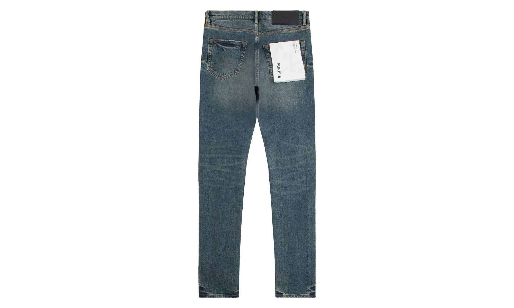 Coated Dark Tempest Denim "Black" P001 SDTE424 - Image 2