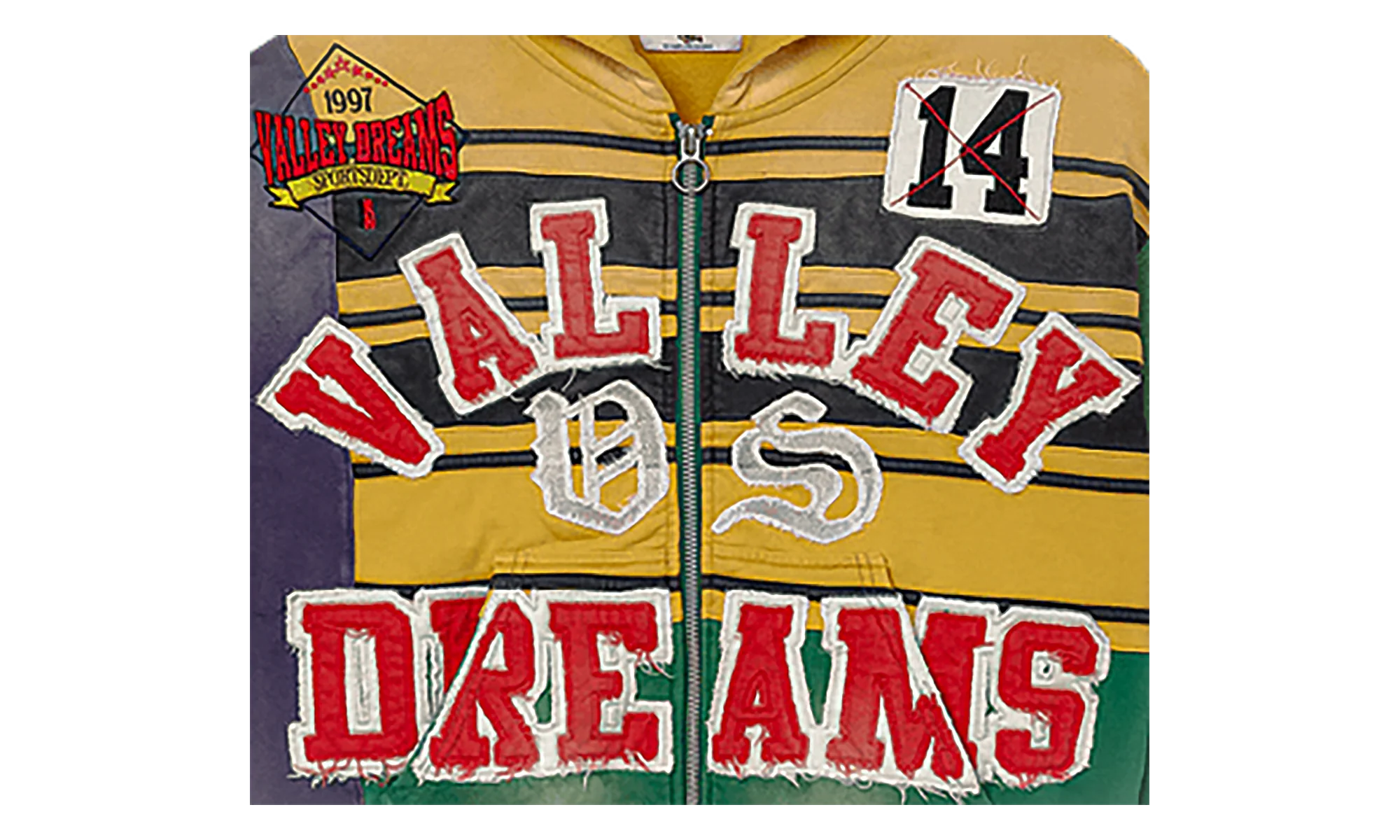 Collage Zip Up "Mardi Gras" 11451 10004VFCZUM MARD - Image 2