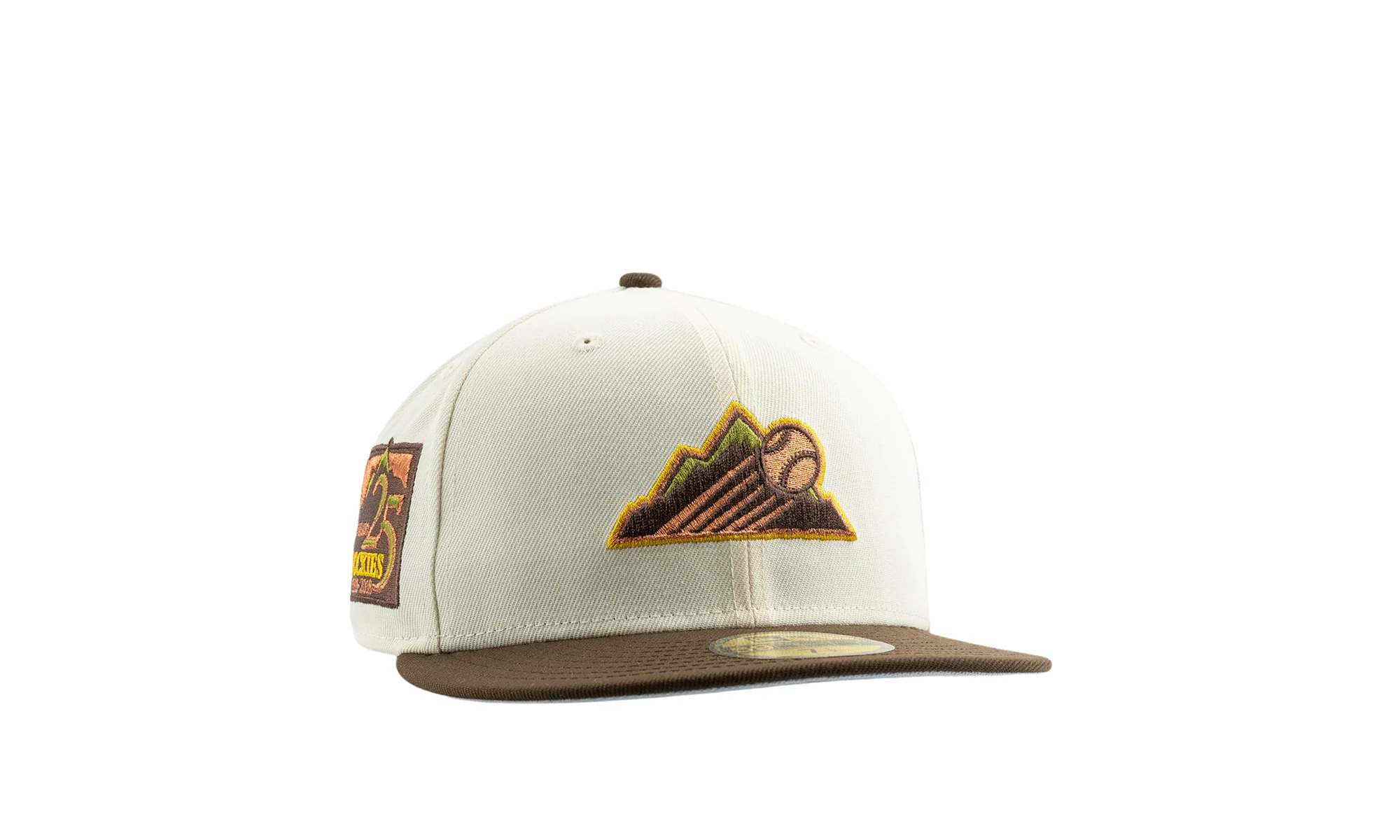 Colorado Rockies 25th Anniversary 59FIFTY Fitted Hat "Off-White" 70743201 - Image 2