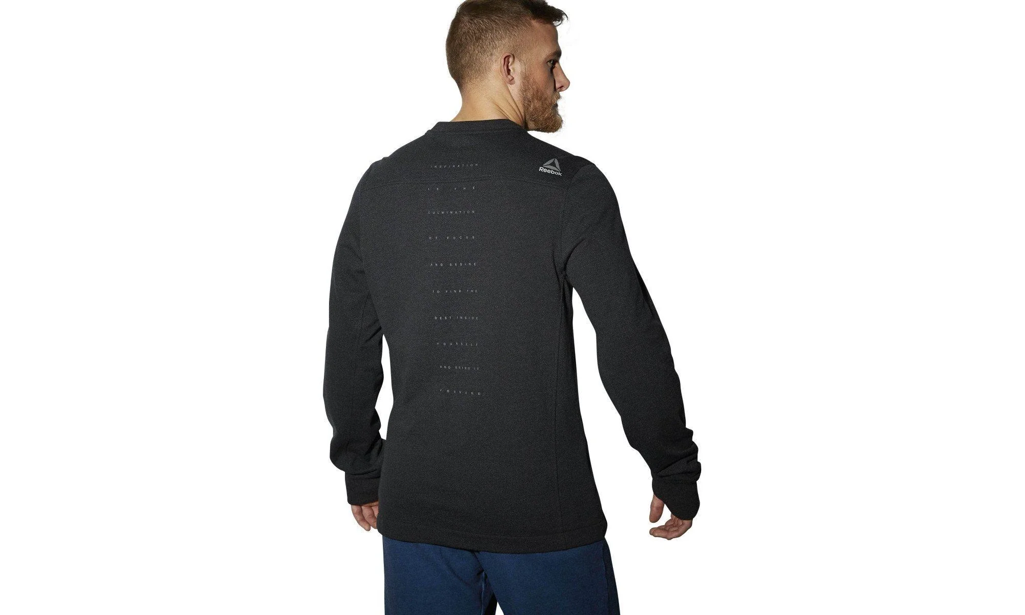 Combat The Noble Fight Crew Neck "Black" AP6733 - Image 2