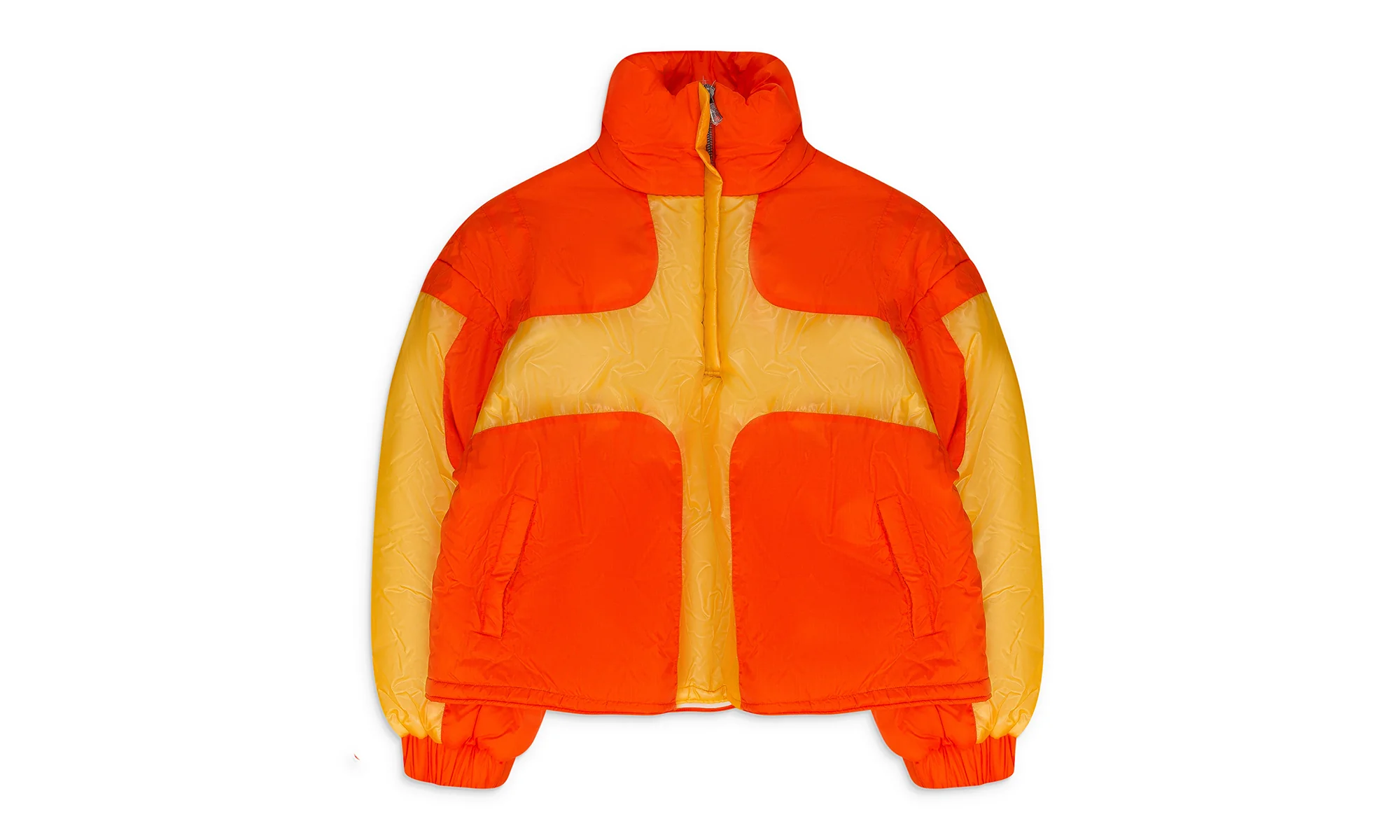 COMPOSITE PUFFER JACKET "ORANGE" 11300900005AW23