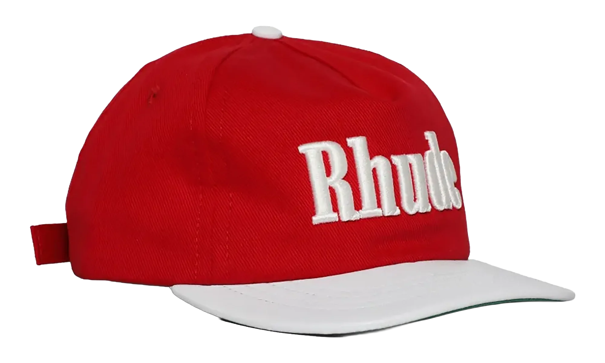 Contrast Logo Hat "Red / White" FW25HA018503041 - Image 2