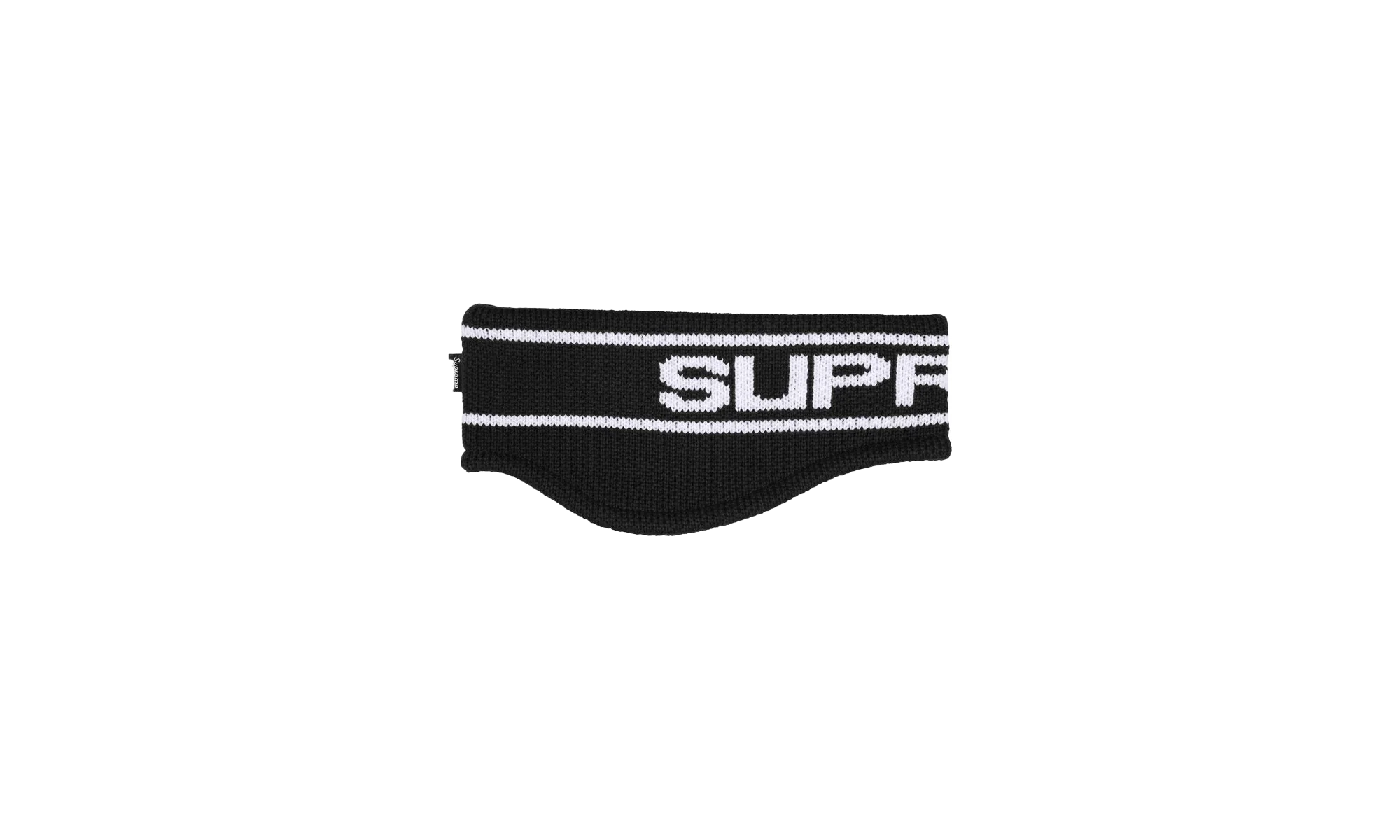 Contrast Logo Headband "Black" SU26350