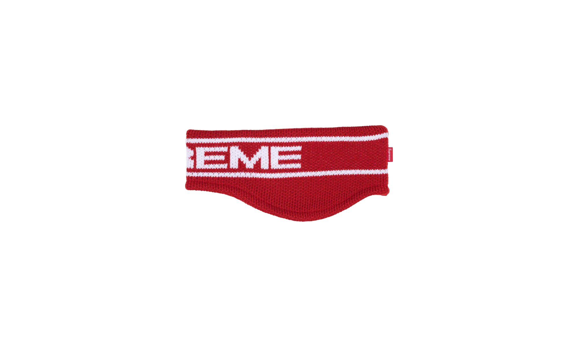 Contrast Logo Headband "Red" SU26352 - Image 2