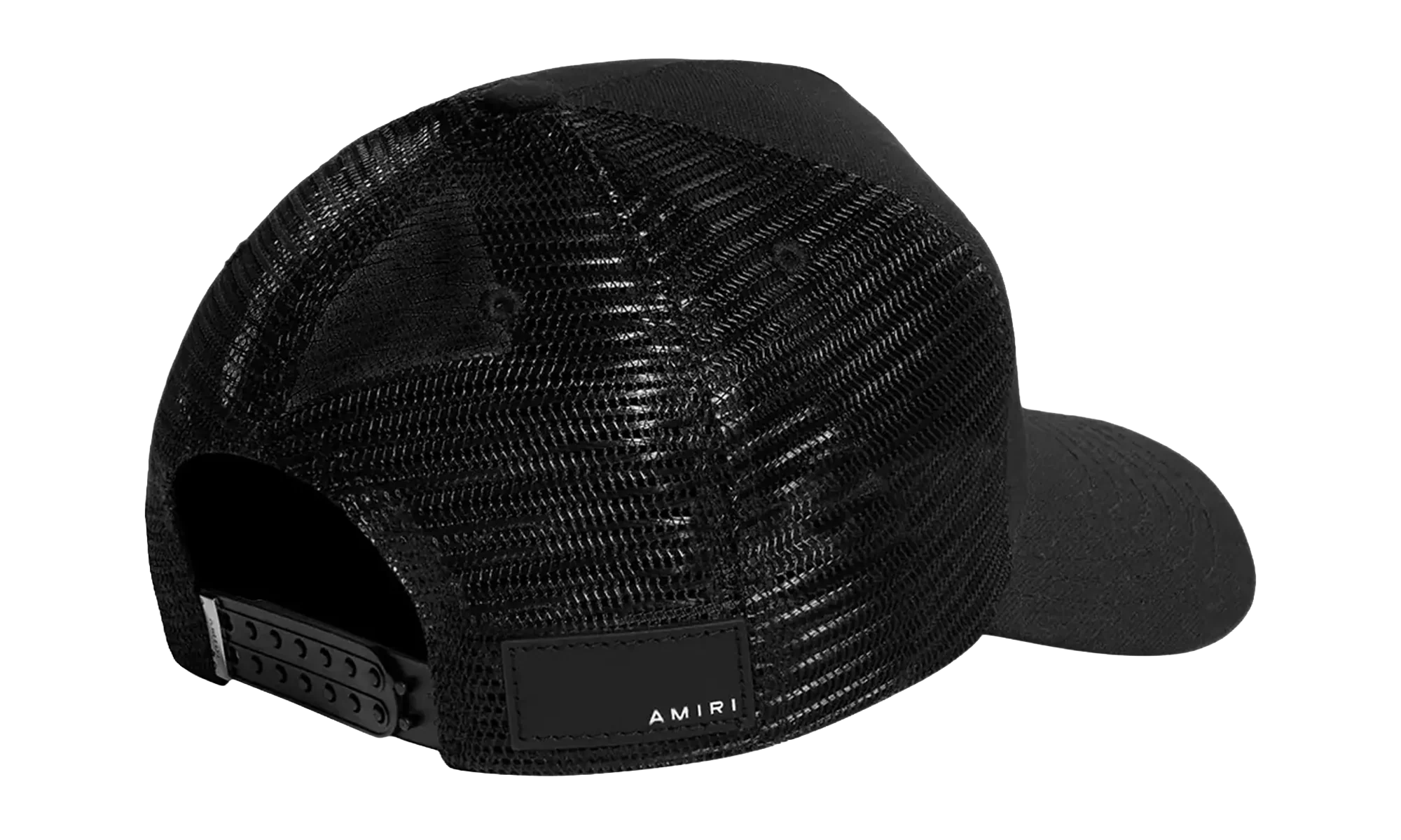 Core Logo Trucker Hat "Black / Dusty Blue" PF22MAH001 803 BLAC - Image 2
