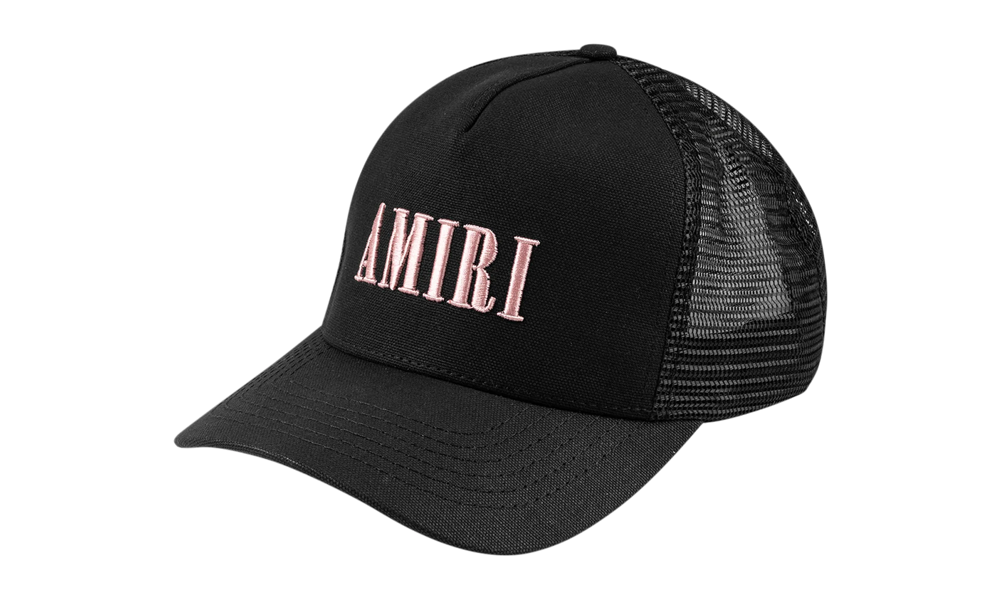 CORE LOGO TRUCKER HAT "Black / peach" MAH002 995 - Image 2