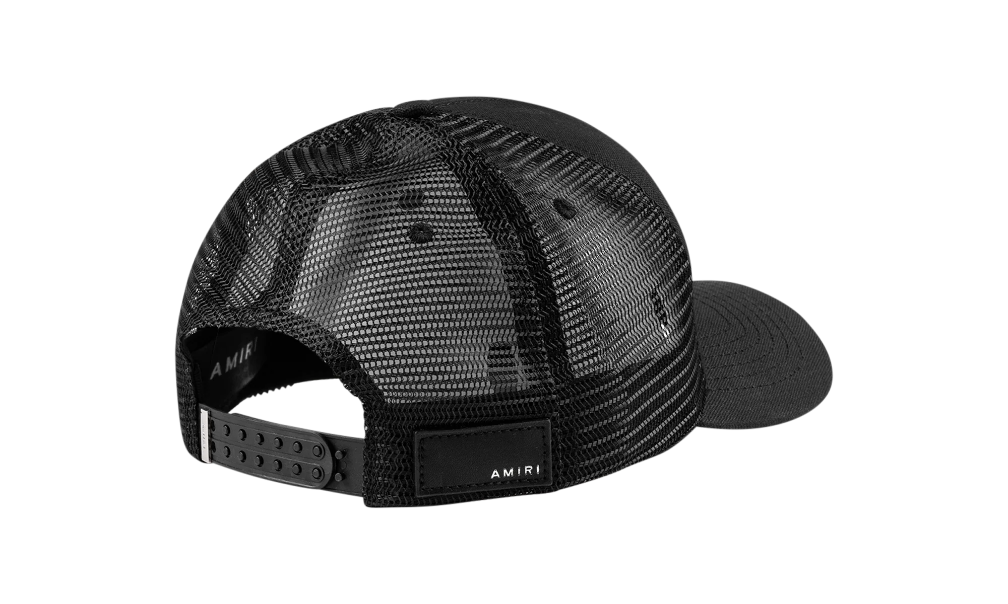 CORE LOGO TRUCKER HAT "Black / peach" MAH002 995 - Image 3