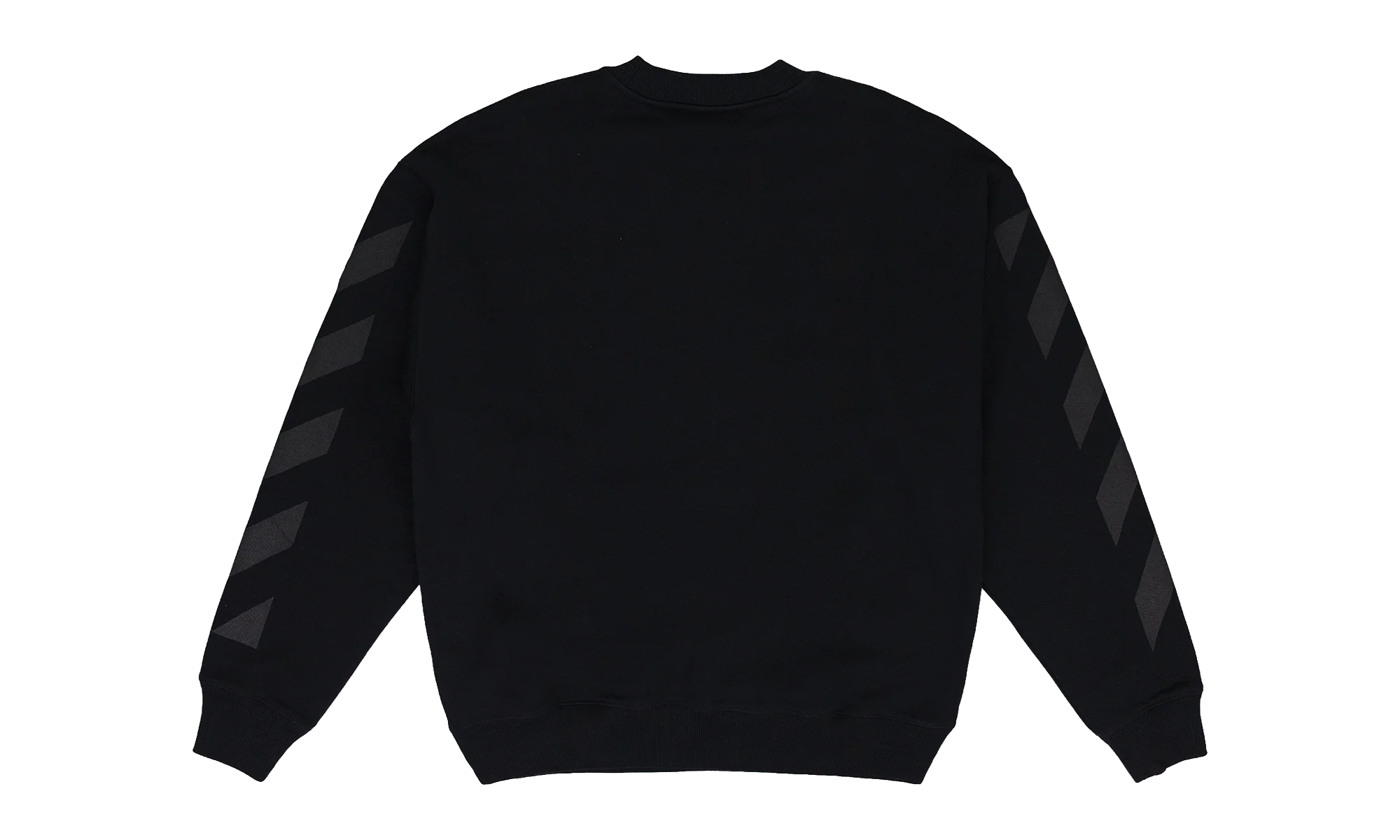 Cornely Diagonal Crewneck "Black" OFW-MHDS-0201 - Image 2