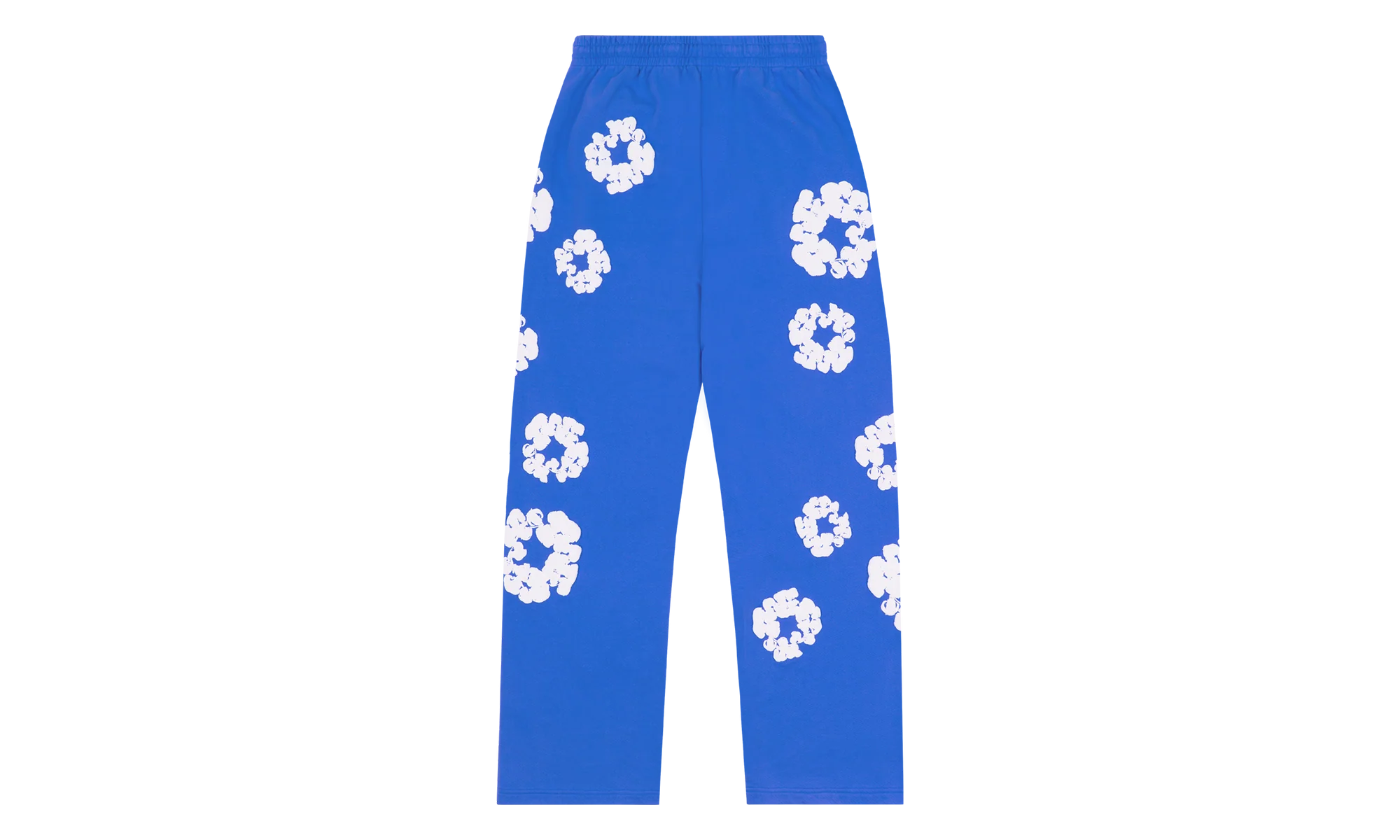 Cotton Wreath Baggy Sweatpants Blue "Blue" DT162 - Image 2