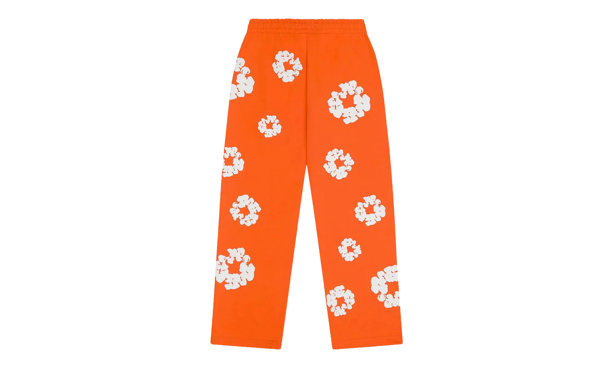 Cotton Wreath Baggy Sweatpants "Orange" DT449 - Image 2