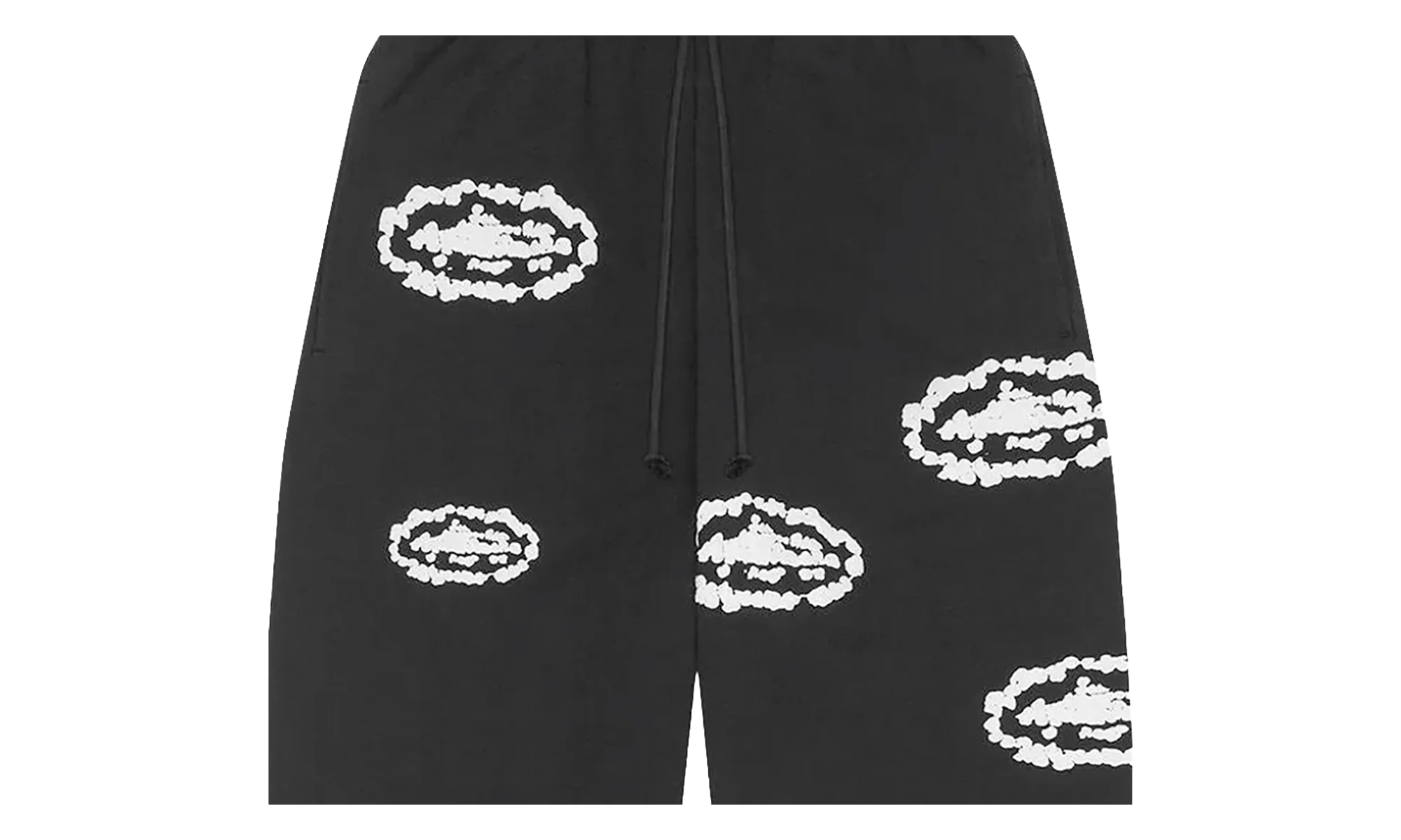 Cotton Wreath Sweatpants "Corteiz - Black" DT367 - Image 2