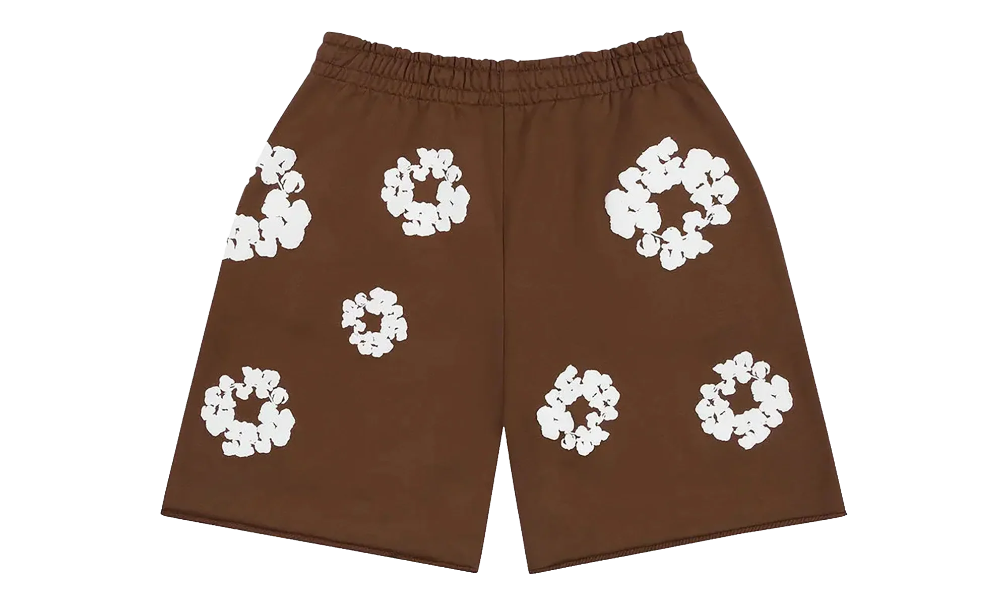 Cotton Wreath Sweatshorts "Brown" DT450 - Image 2