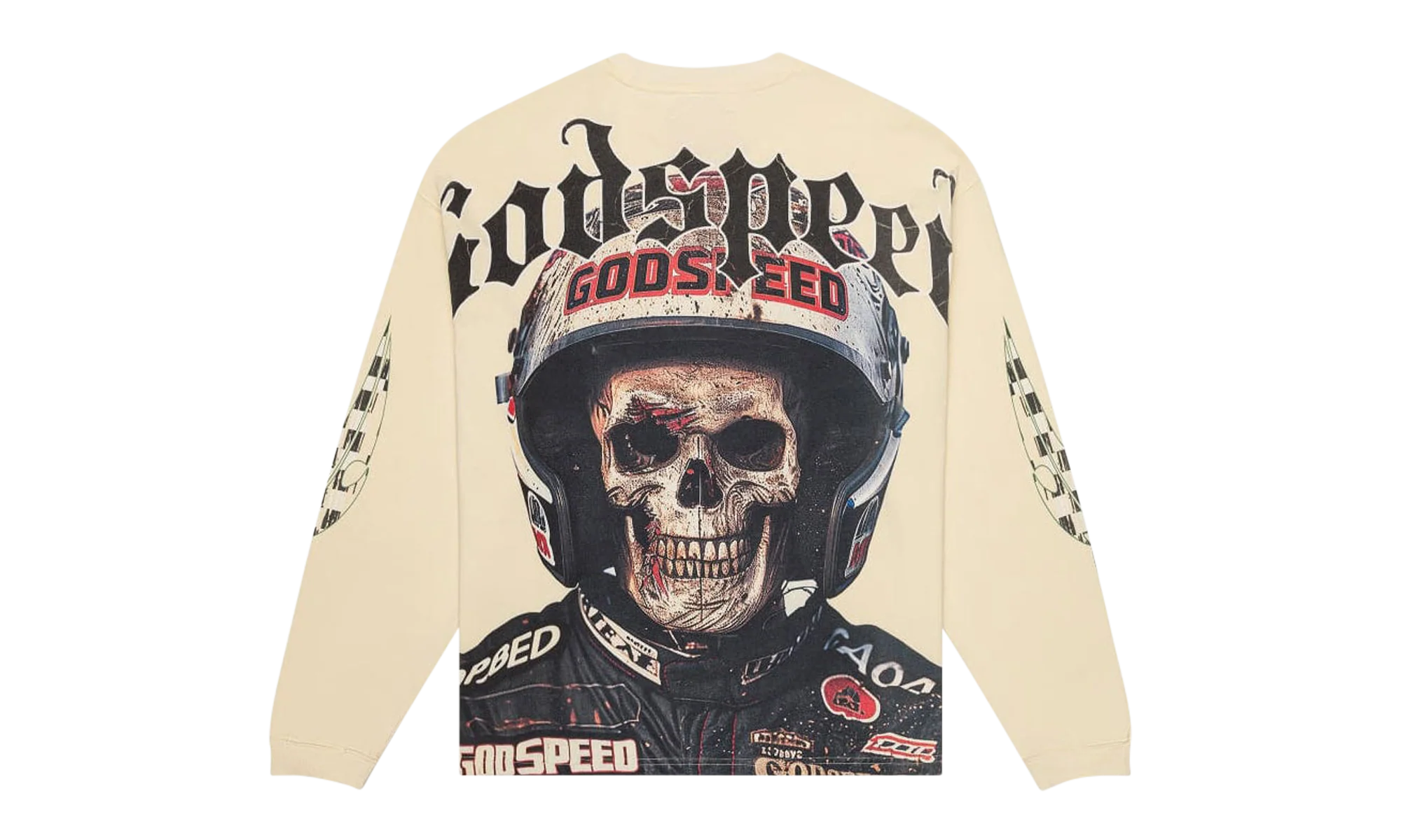 Crash Out L/S T-shirt "Bone" RUXIO7C8 - Image 2