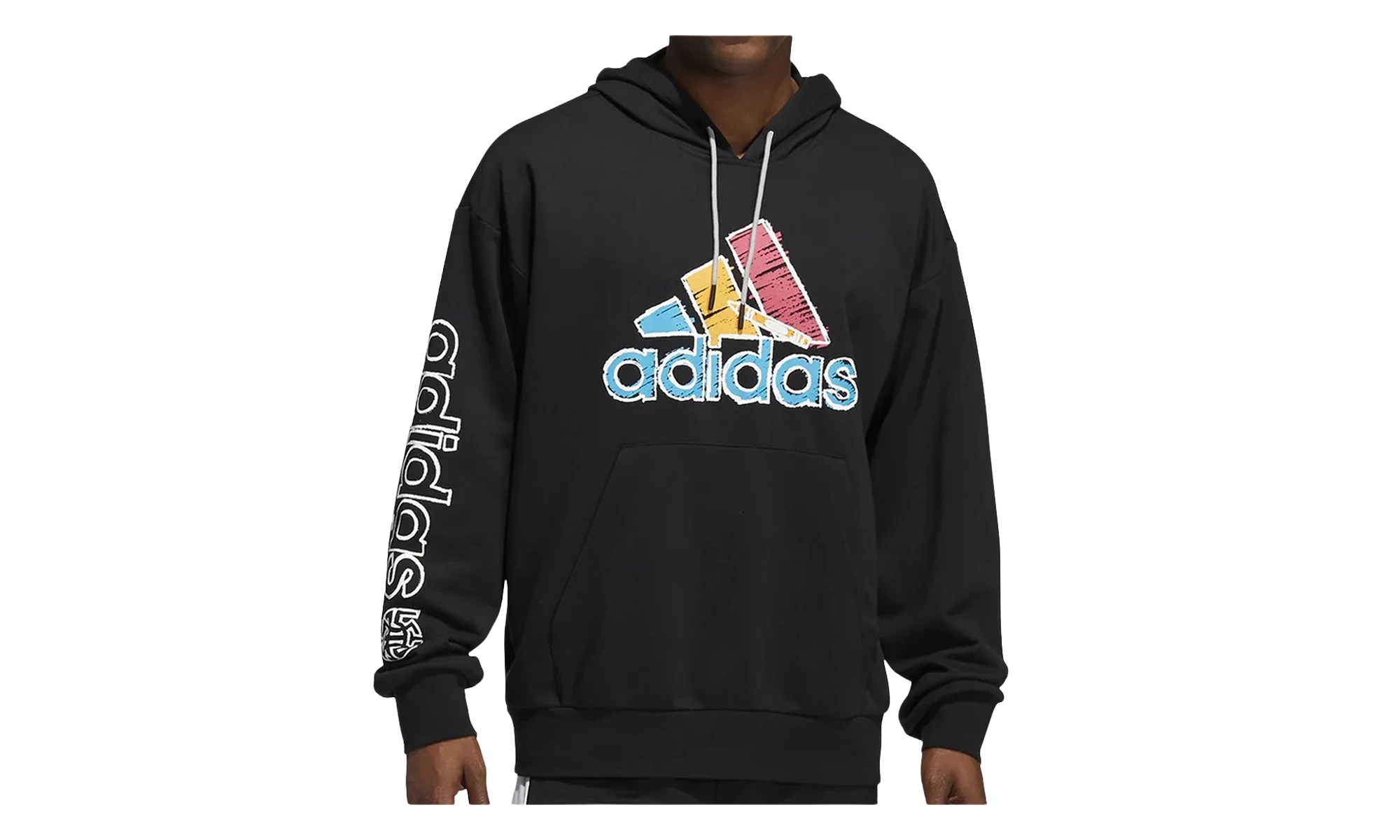Crayola Logo Hoodie "Black" GN7920 - Image 2