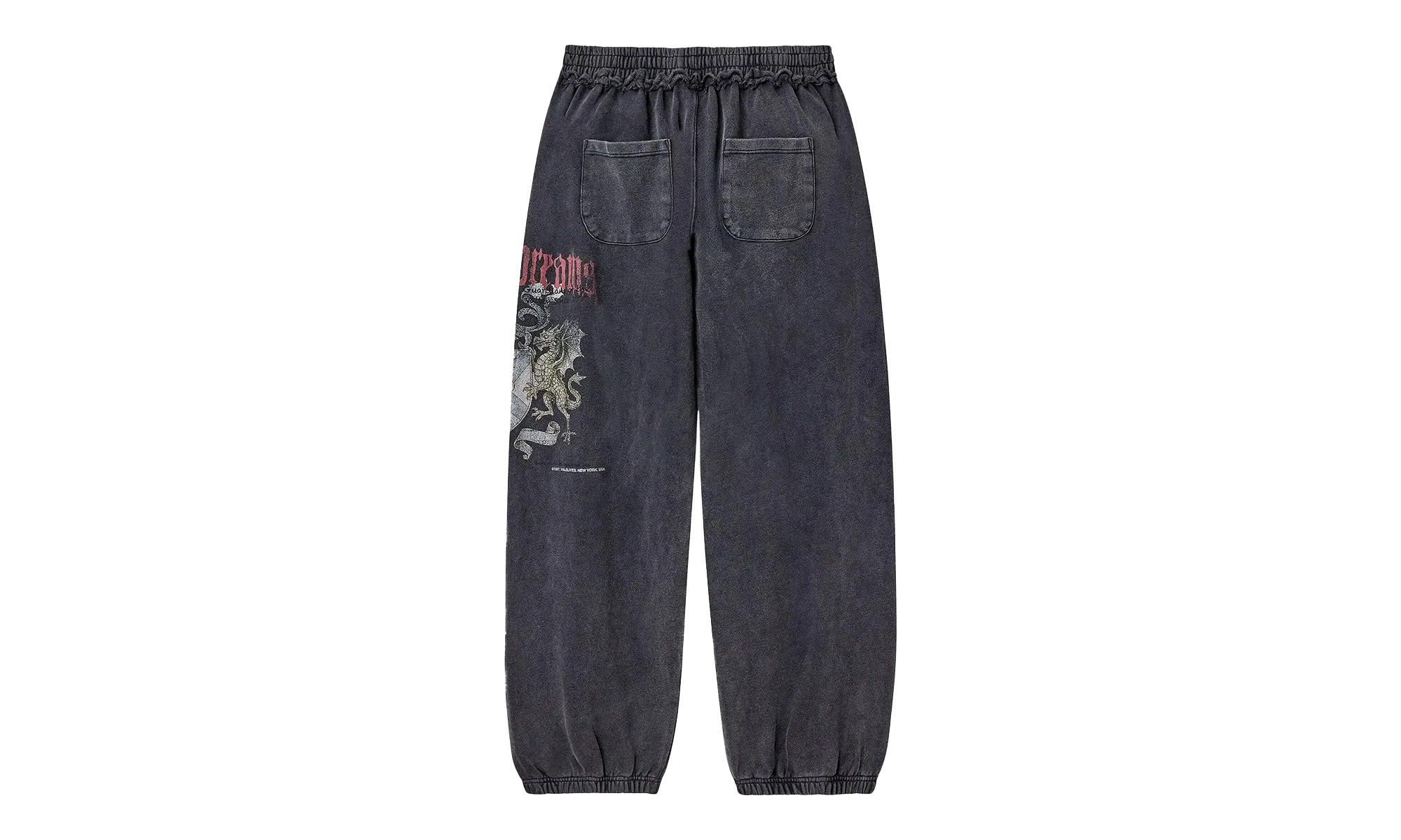 Crested Vendetta Sweatpants "Washed Black" LRF6I2UR - Image 2