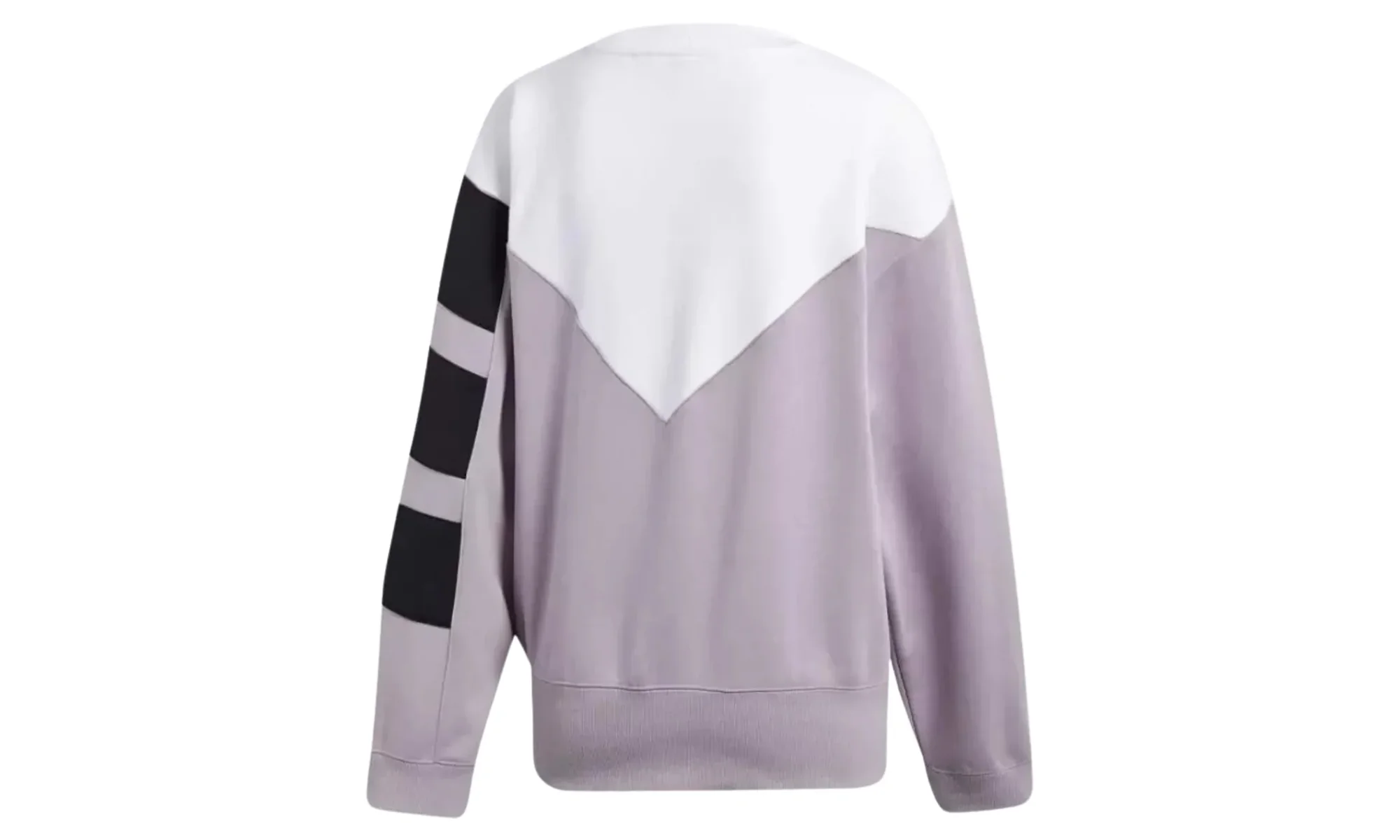 Crewneck Sweatshirt WMNS "White / Lilac / Black" DU8478 - Image 2